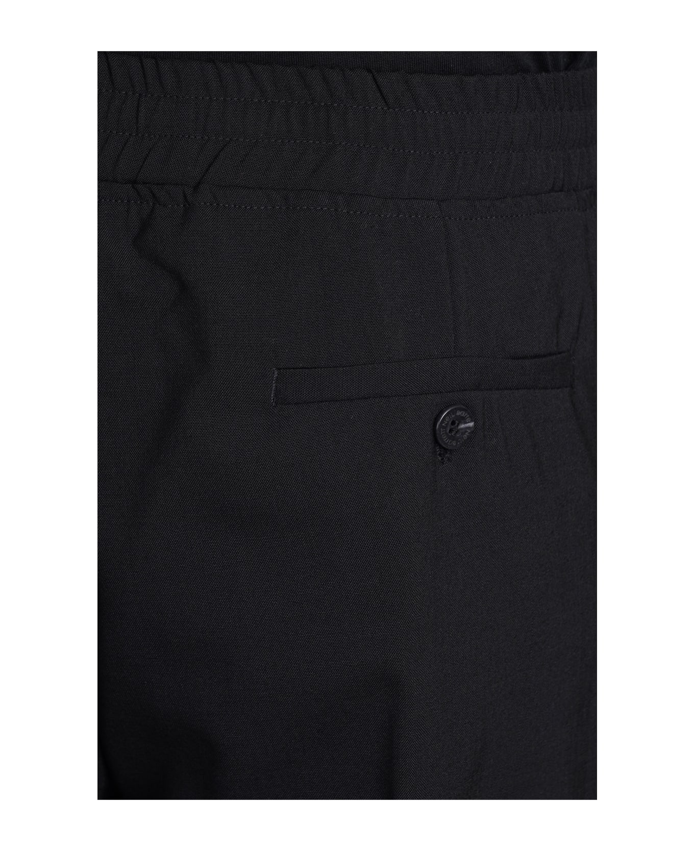 Neil Barrett Pants In Black Polyester - black