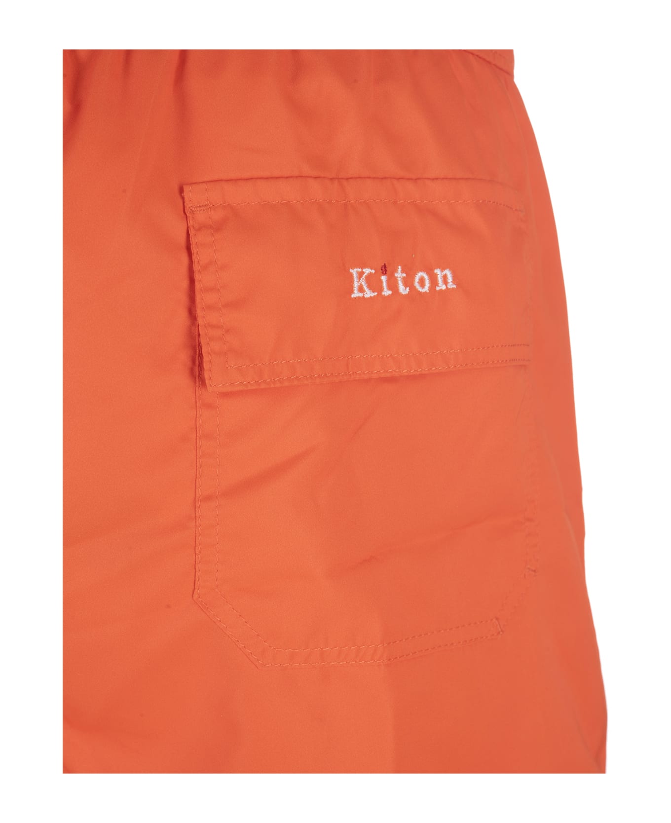 Kiton Orange Swim Shorts - Orange スイムトランクス
