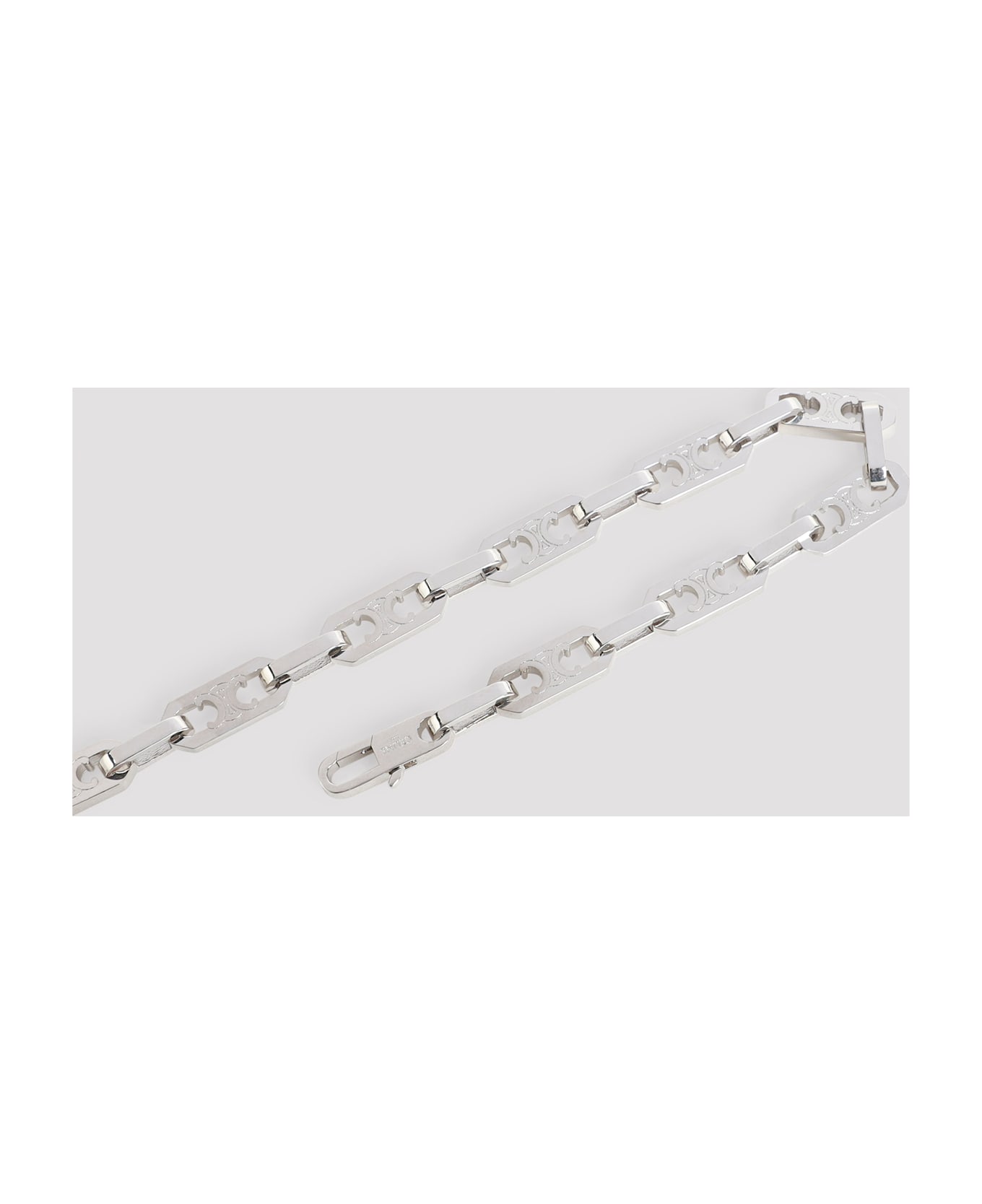 Celine Small Octagon Bracelet - Si Silver
