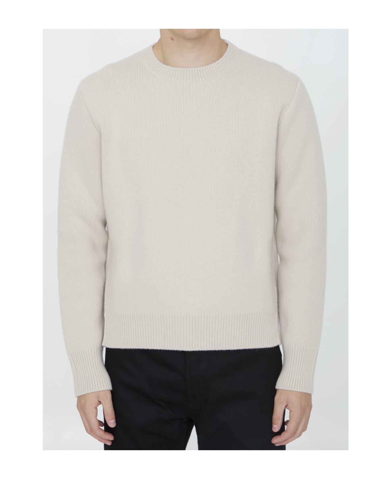 Lanvin Wool And Cashmere Sweater - CREAM