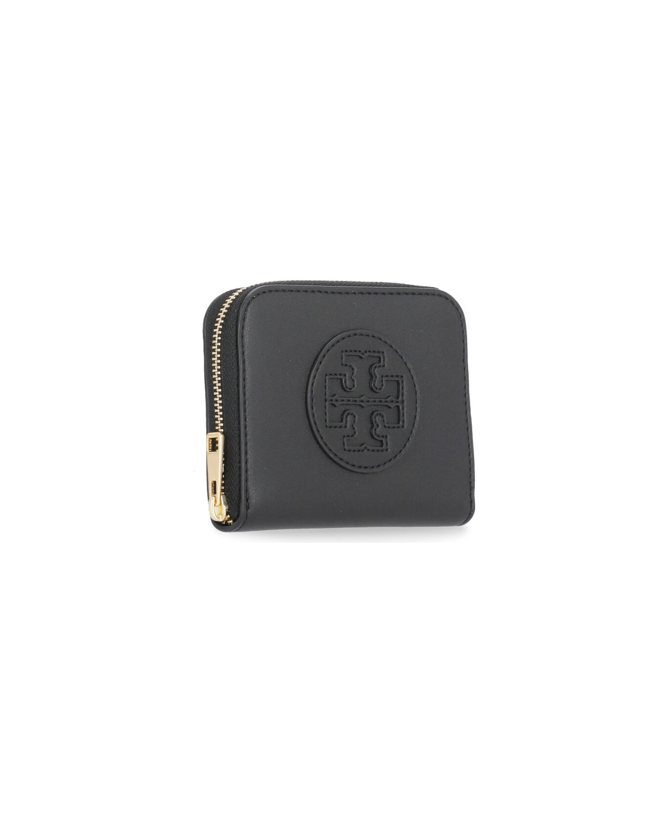 Tory Burch Ella Bio Small Wallet - Black