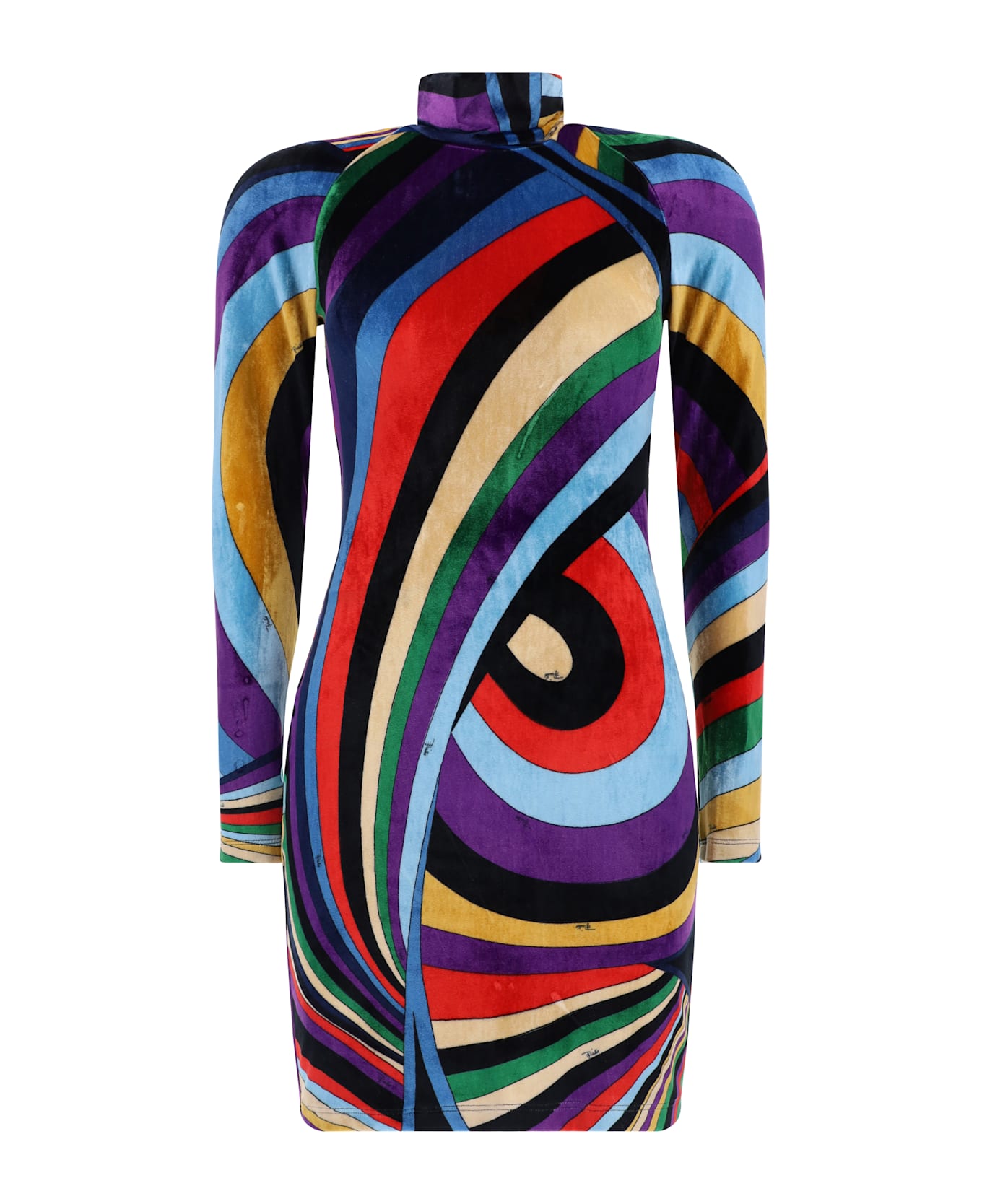 Pucci Mini Dress - Viola/rosso