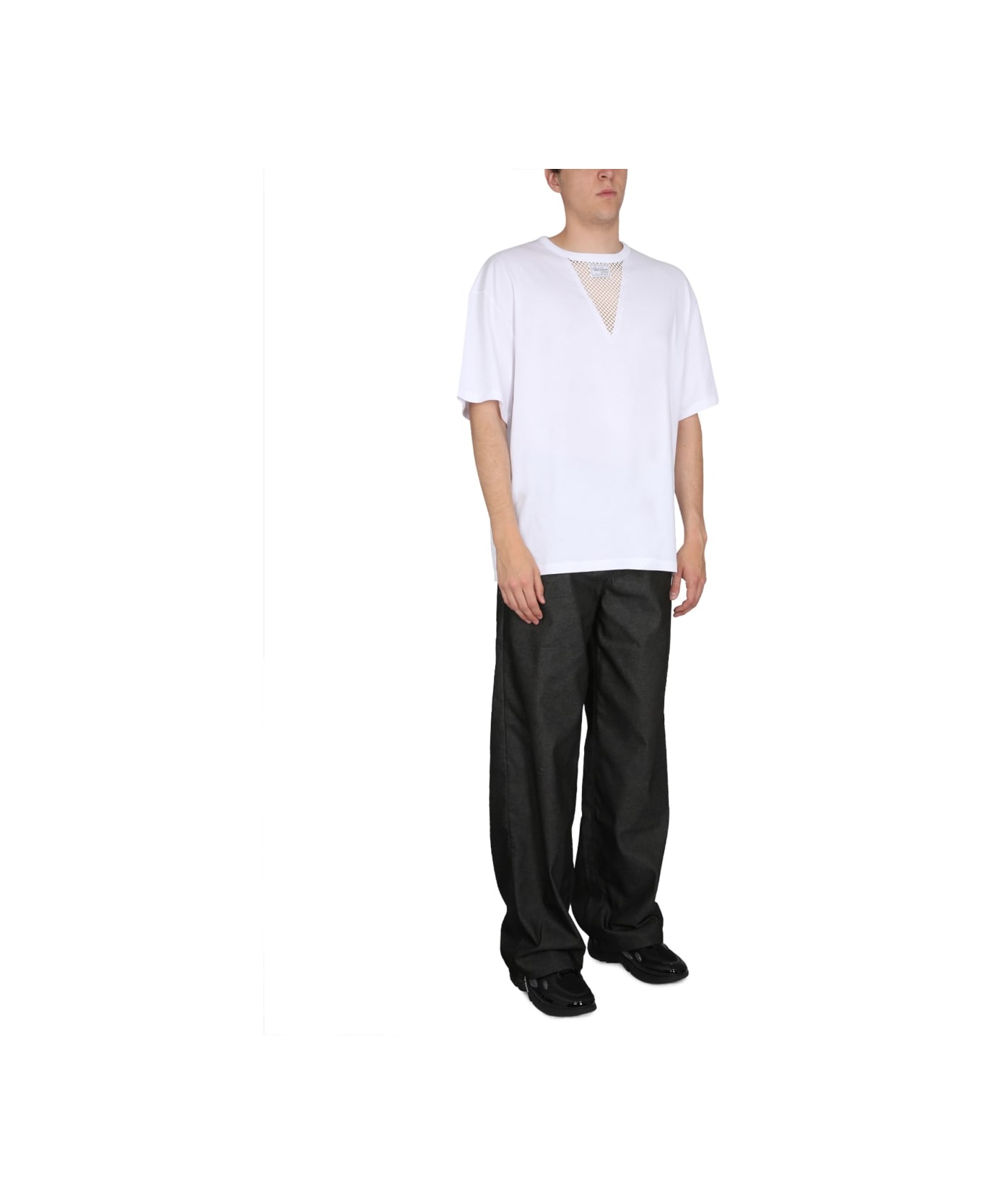 Raf Simons T-shirt With Logo - WHITE