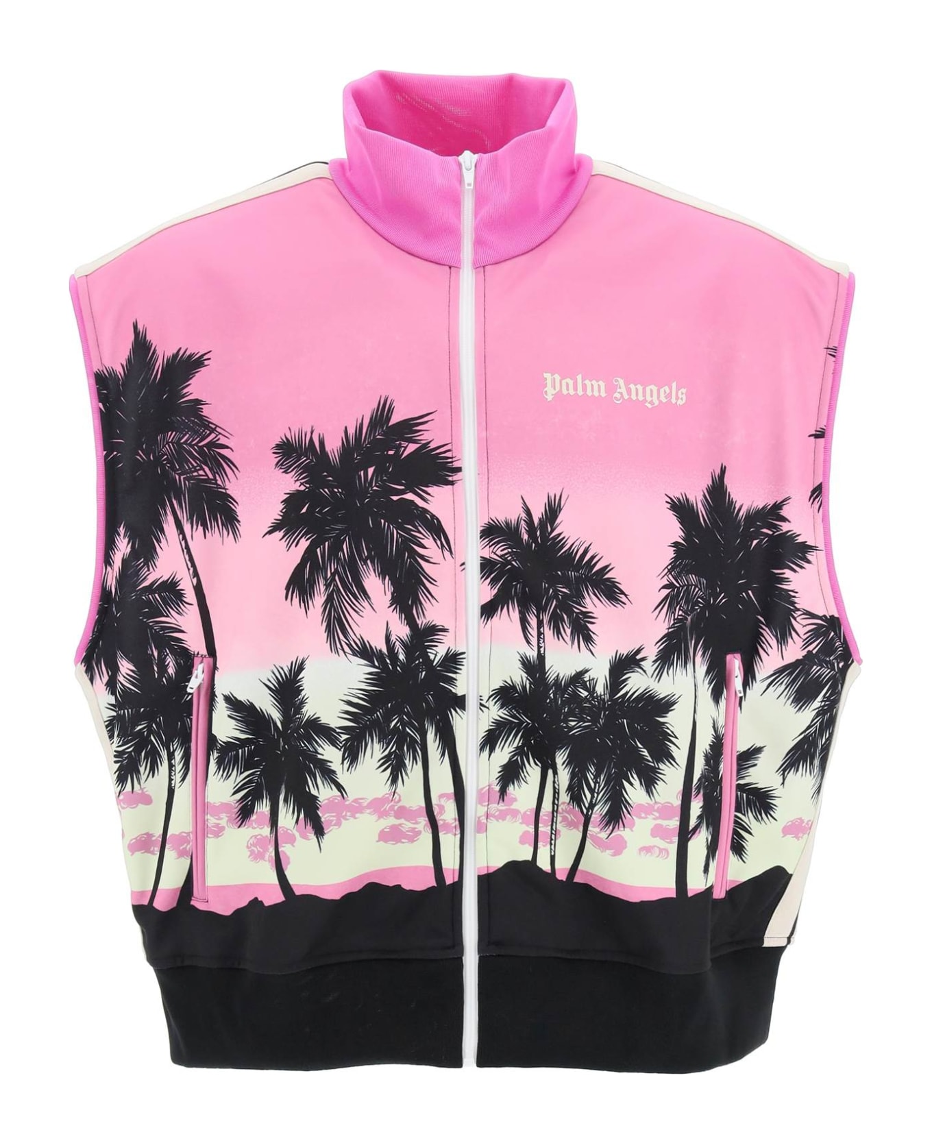 Palm Angels Sunset Track Vest - Pink ベスト