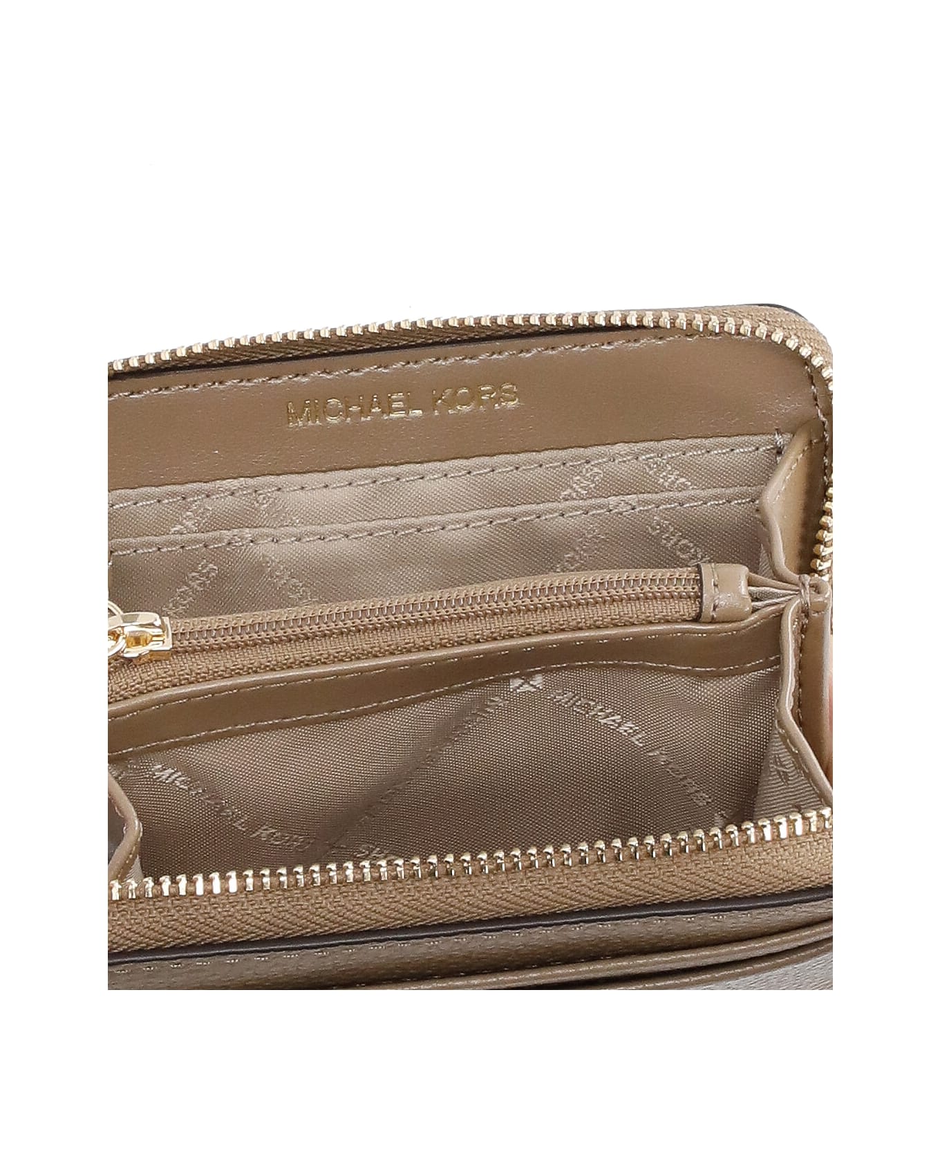 MICHAEL Michael Kors Brun Valise Card Holder - Brown