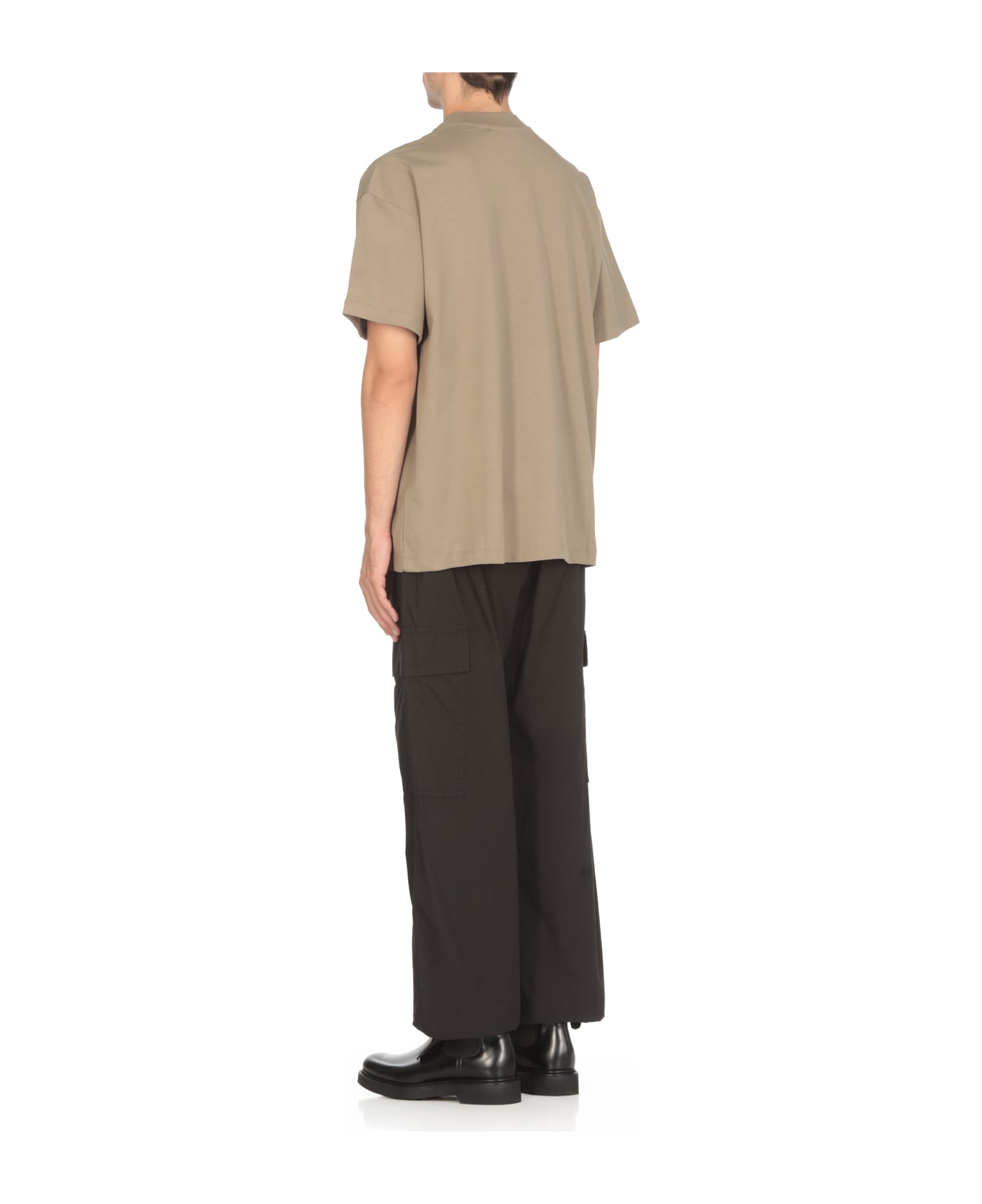 MSGM ワイトレックトロストリンクカコハンツ 3641MDP19247109 99 MSGM T-shirt With Logo | italist