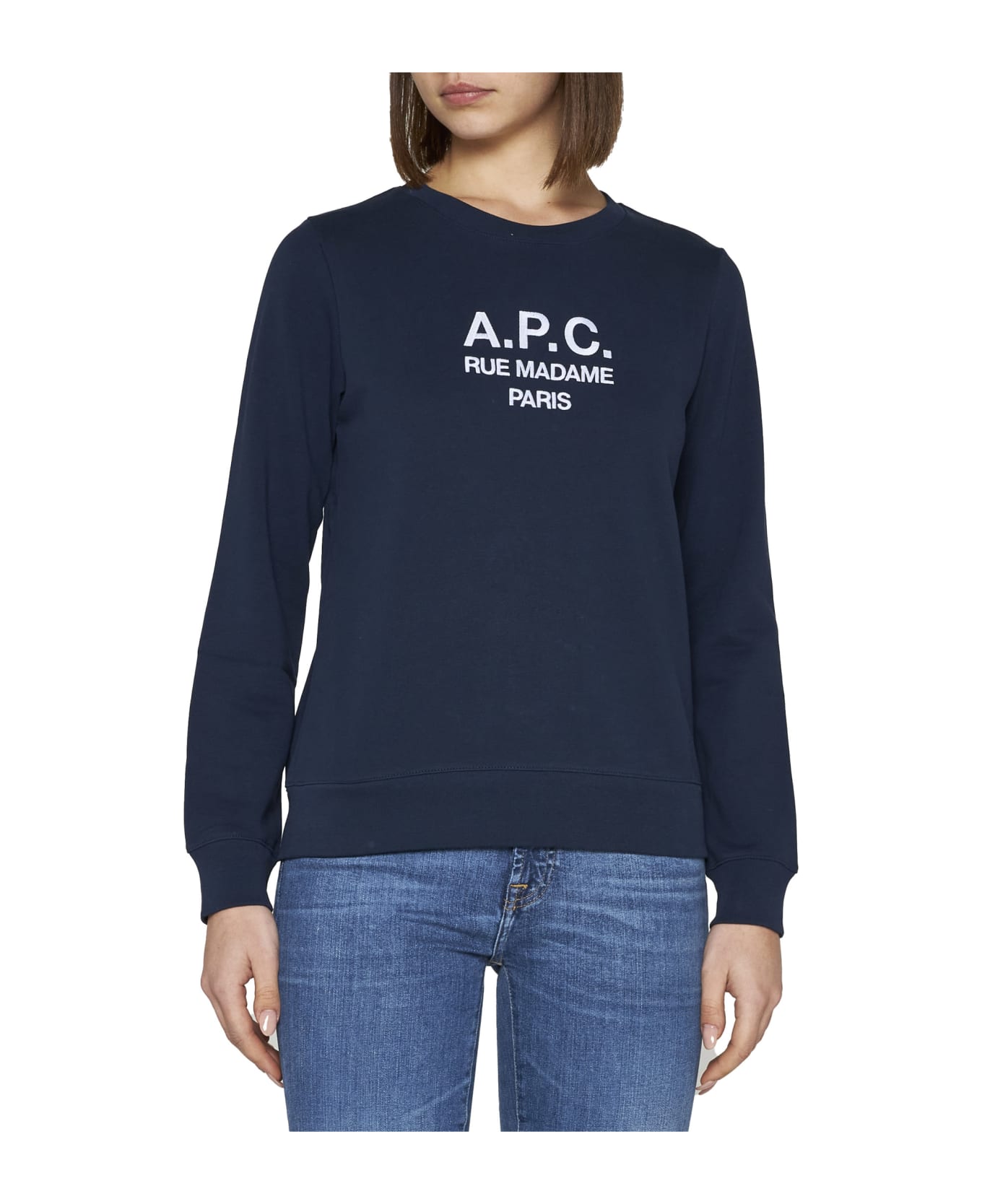 A.P.C. Tina Sweatshirt - MARINE