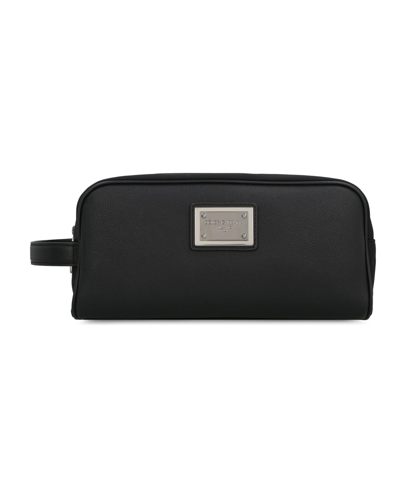 Dolce & Gabbana Nylon Wash Bag - black