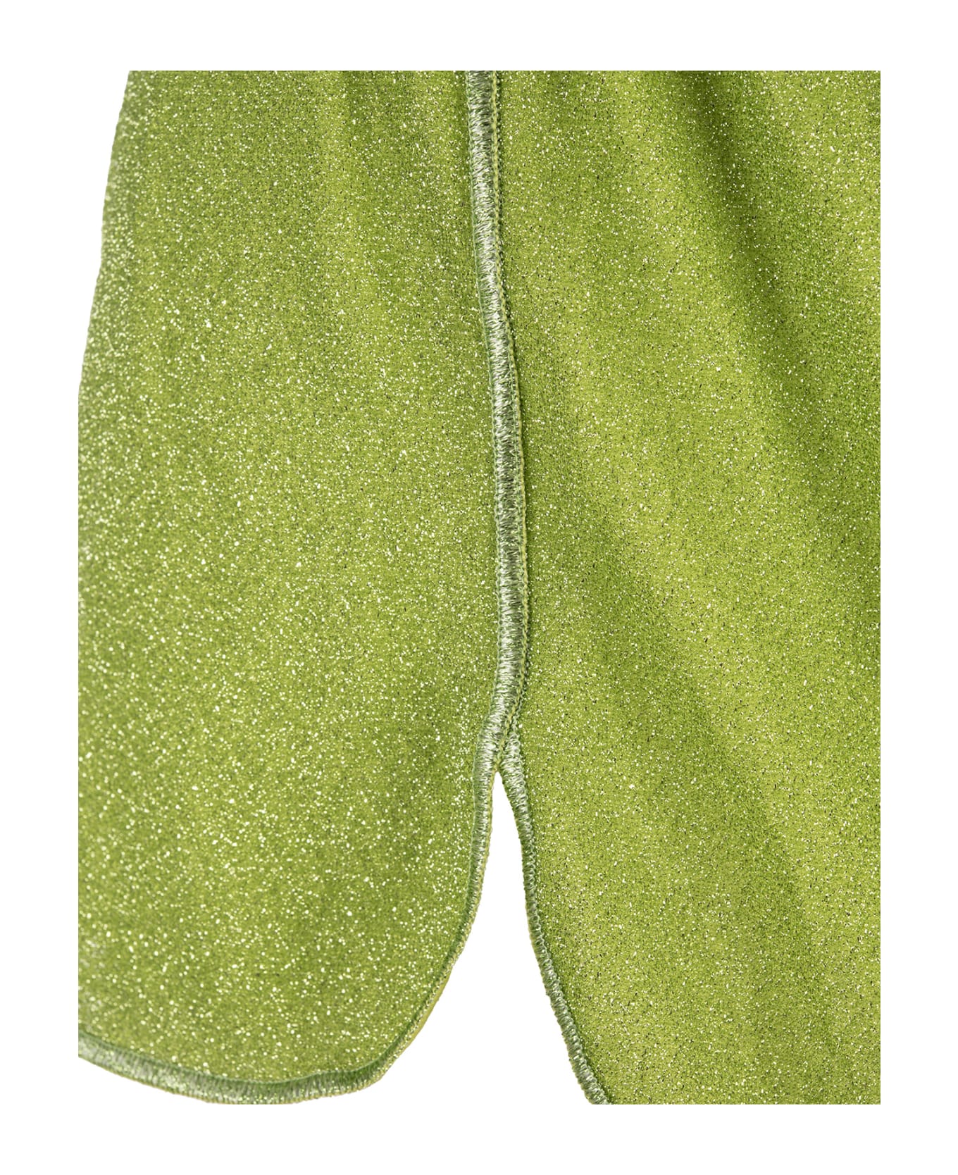 Oseree Lime Lumiere Shorts - Green