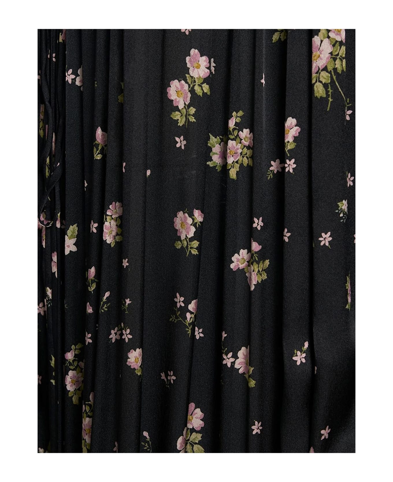 Chloé Silk Short Dress - Black