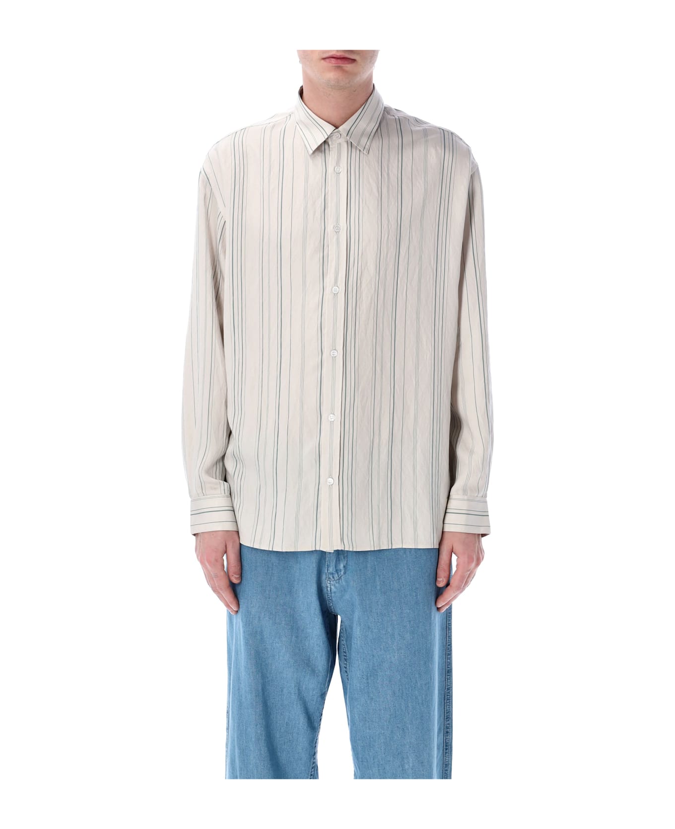 Emporio Armani Peace Capsule Striped Shirt