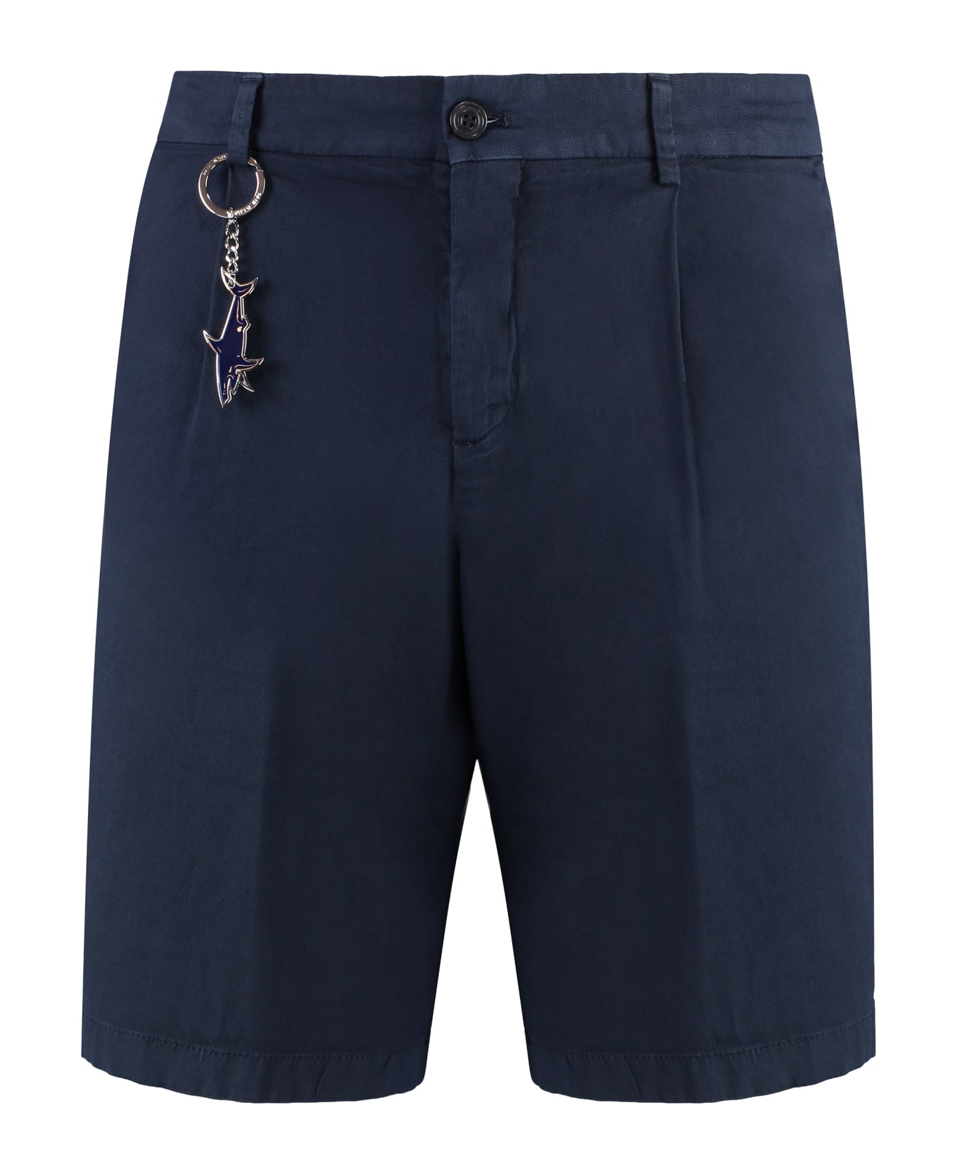 Paul&Shark Cotton Bermuda Shorts - blue ショートパンツ