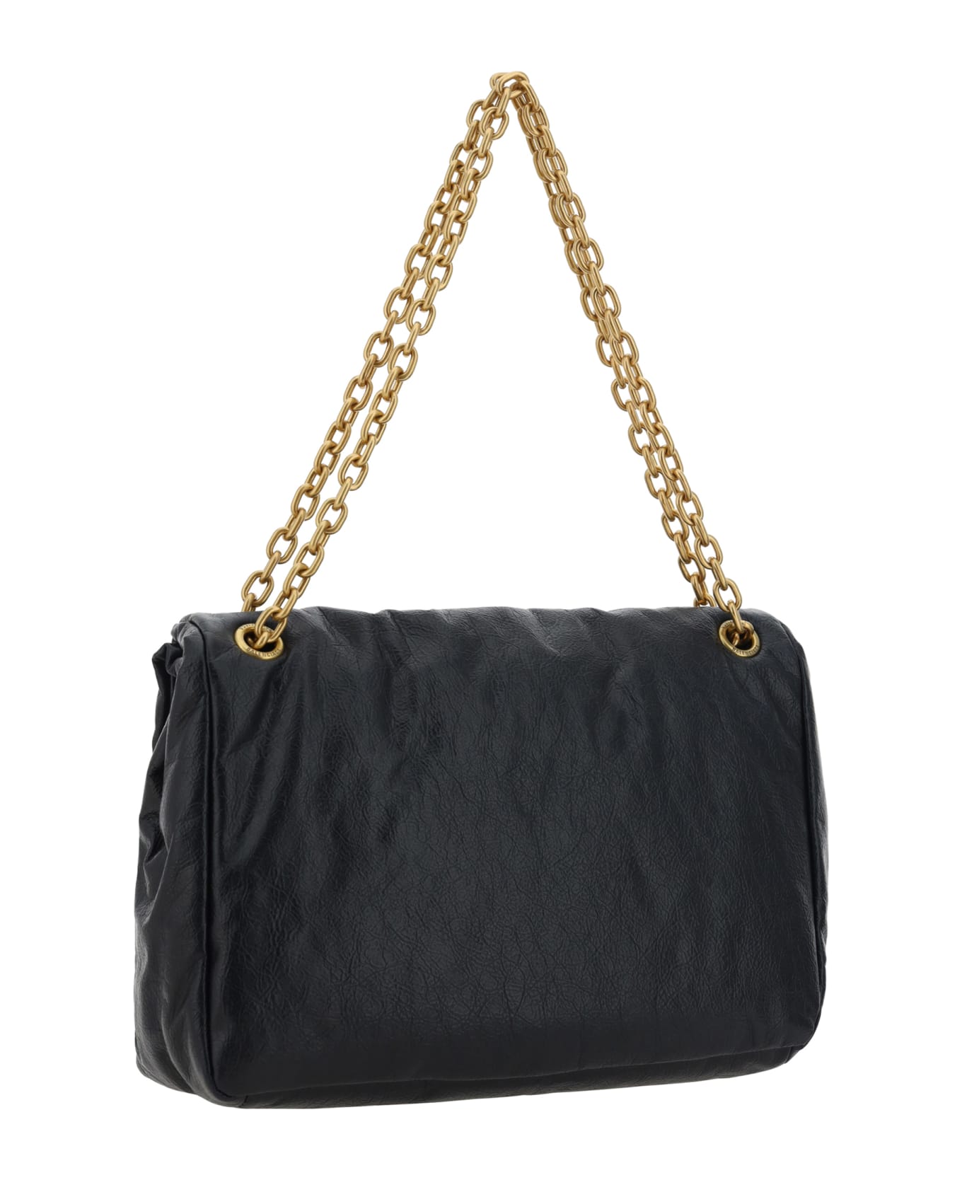 Balenciaga Medium Monaco Shoulder Bag - Black