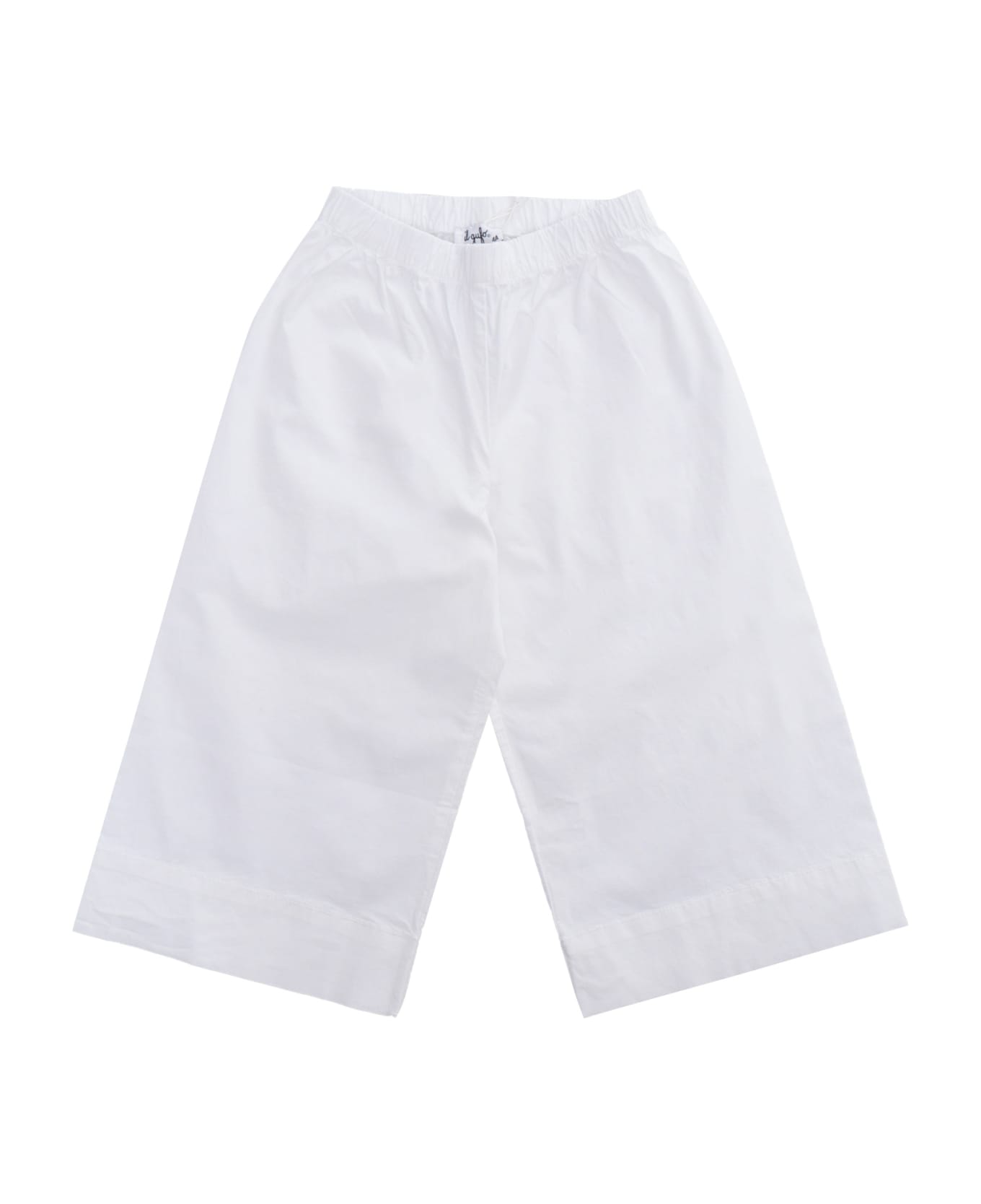 Il Gufo Capri White Trousers - WHITE