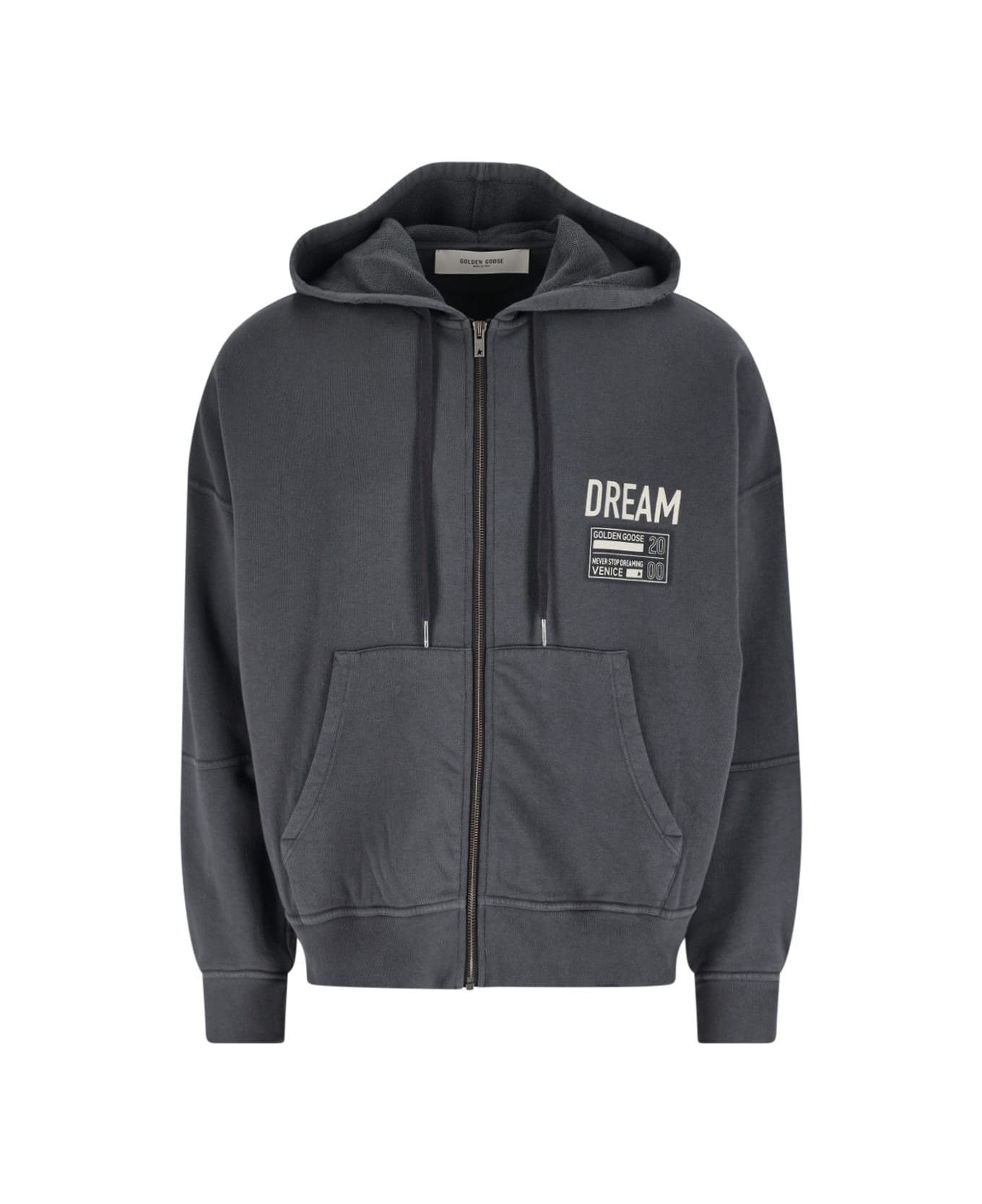 Golden Goose 
journey
 Zip Sweatshirt - Mix Anthracite