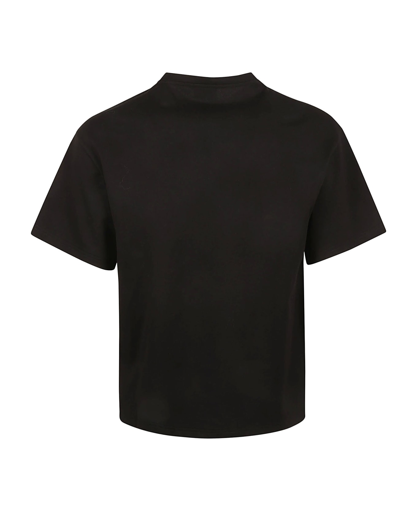 Etro Chest Logo Embroidered T-shirt - Black