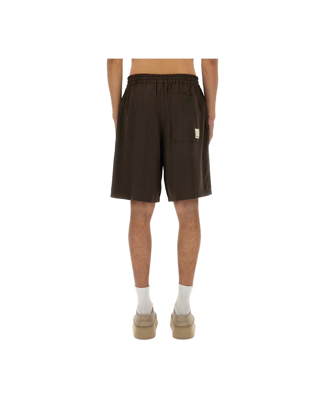 Emporio Armani Drawstring Bermuda Shorts