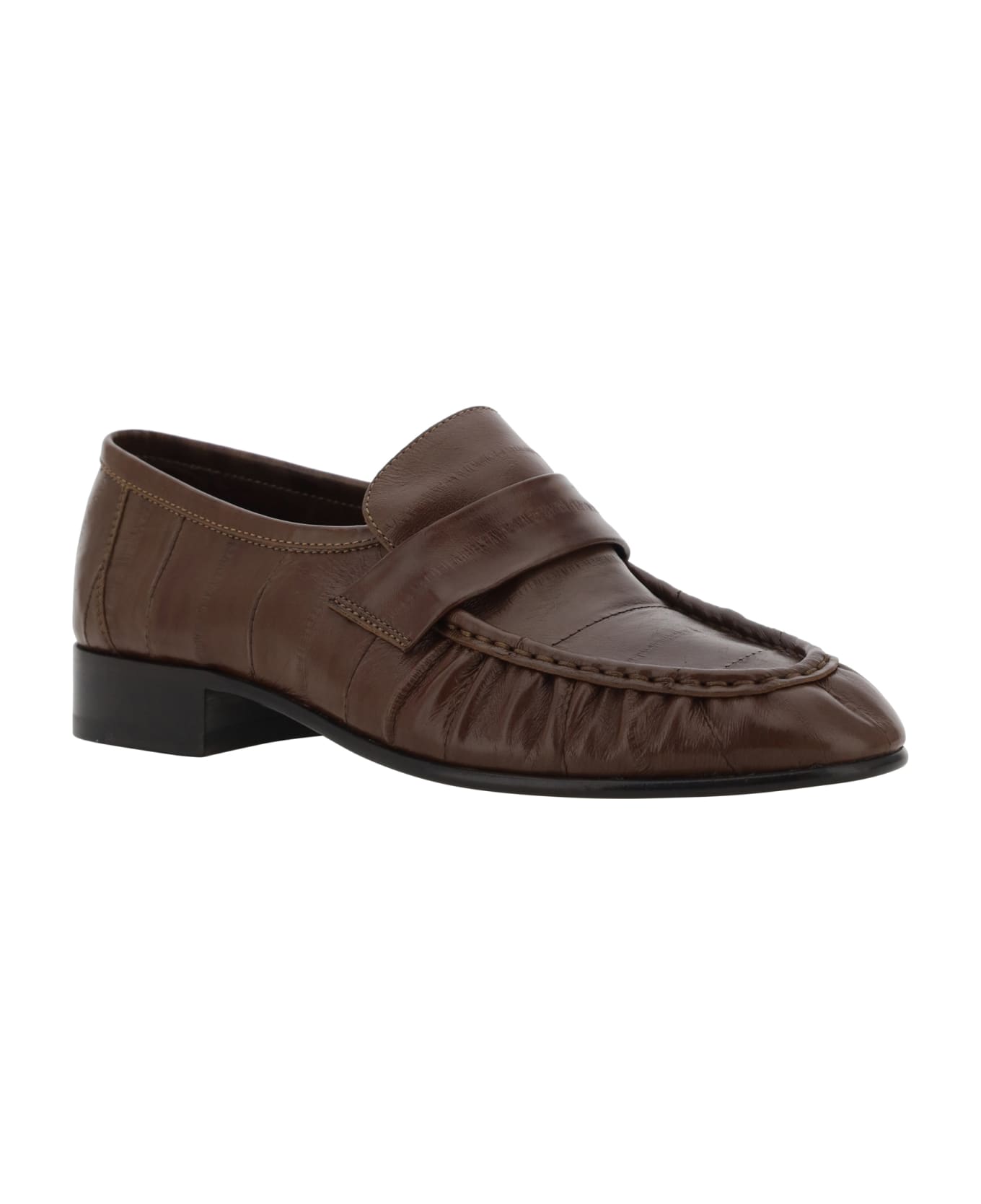 The Row Soft Loafers - Light Brown フラットシューズ