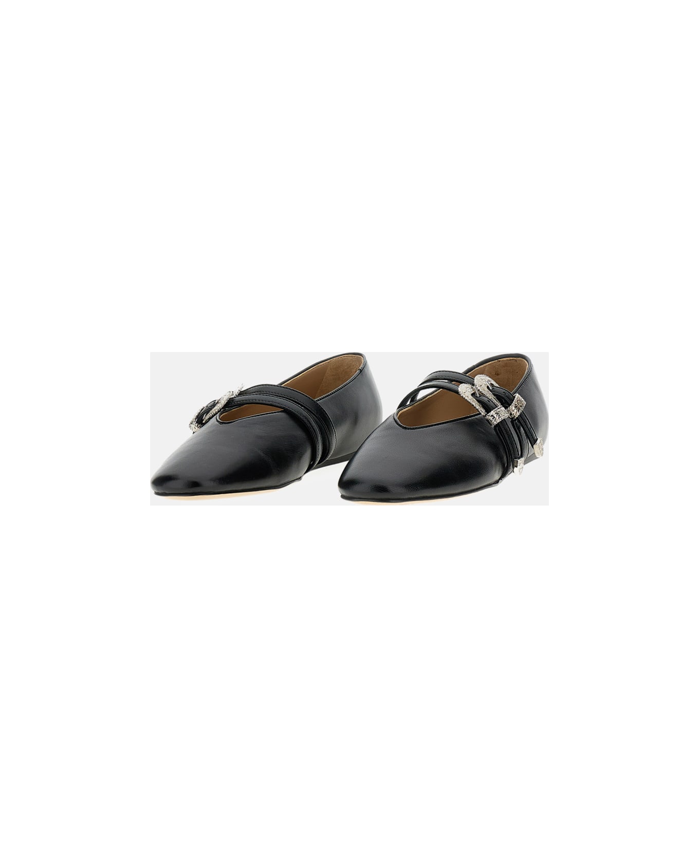 Le Monde Beryl Classic Claudia Ballet Flats - Black