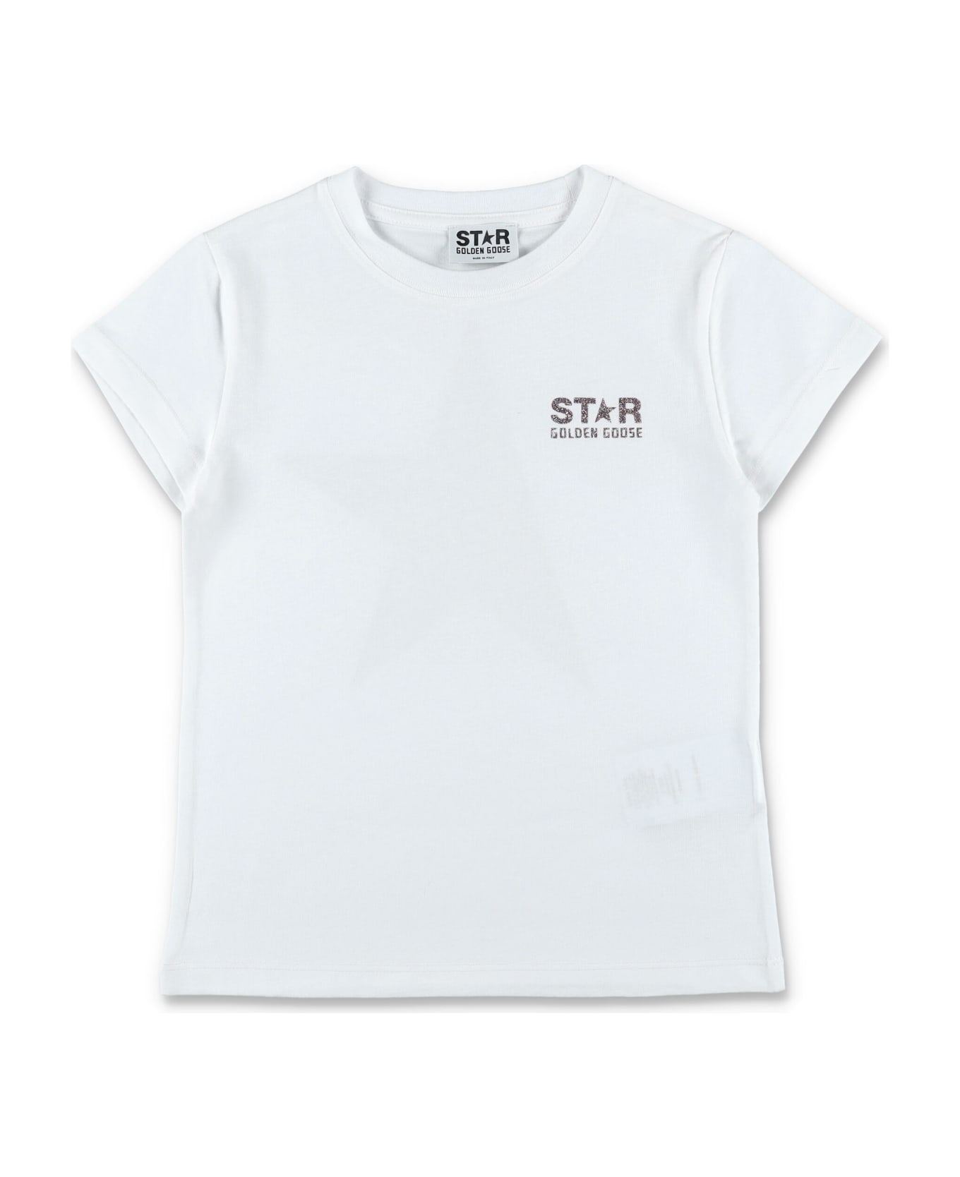 Golden Goose T-shirt Star - WHITE/PINK