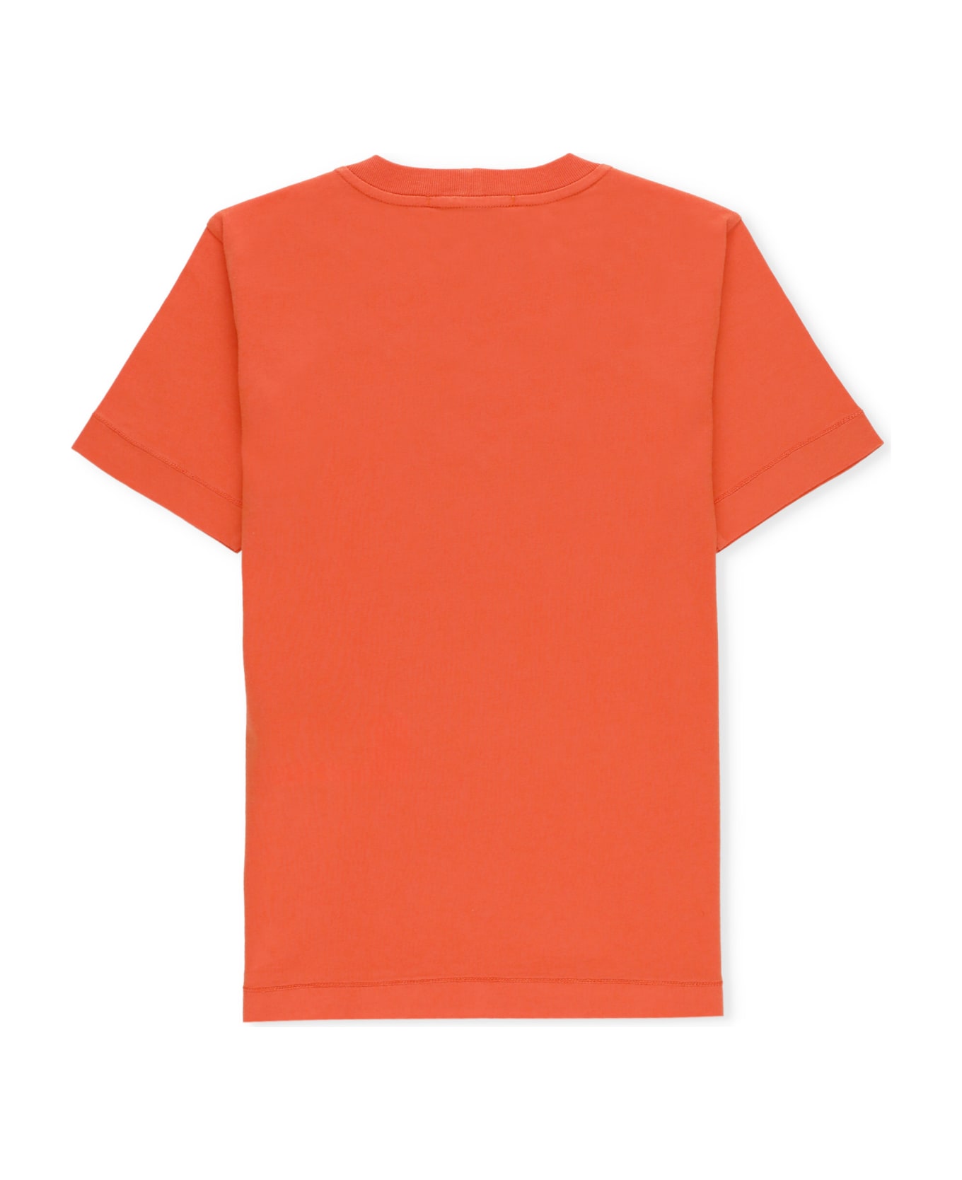 Stone Island Cotton T-shirt - Orange