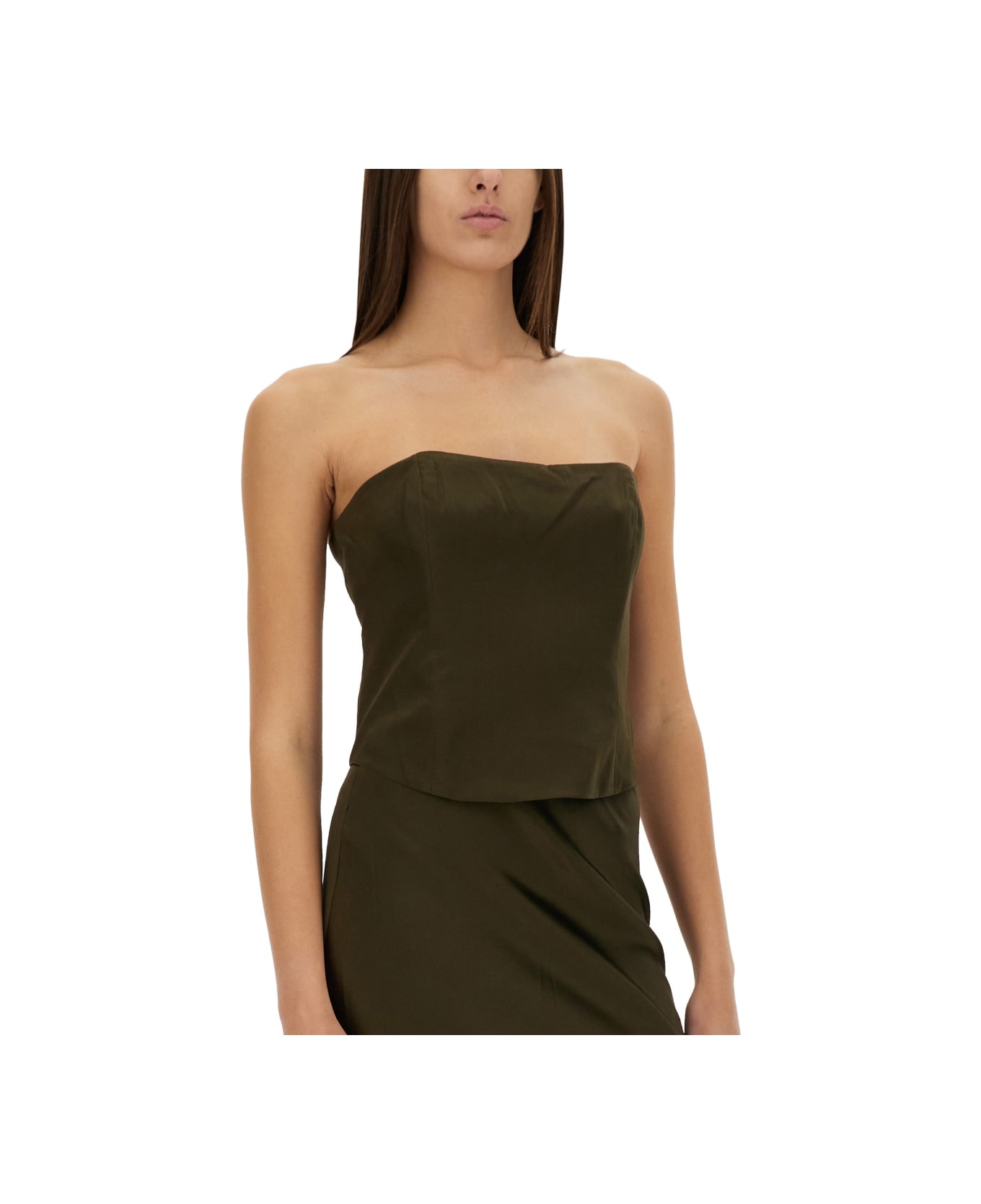 STAUD Top "brunswick" - GREEN