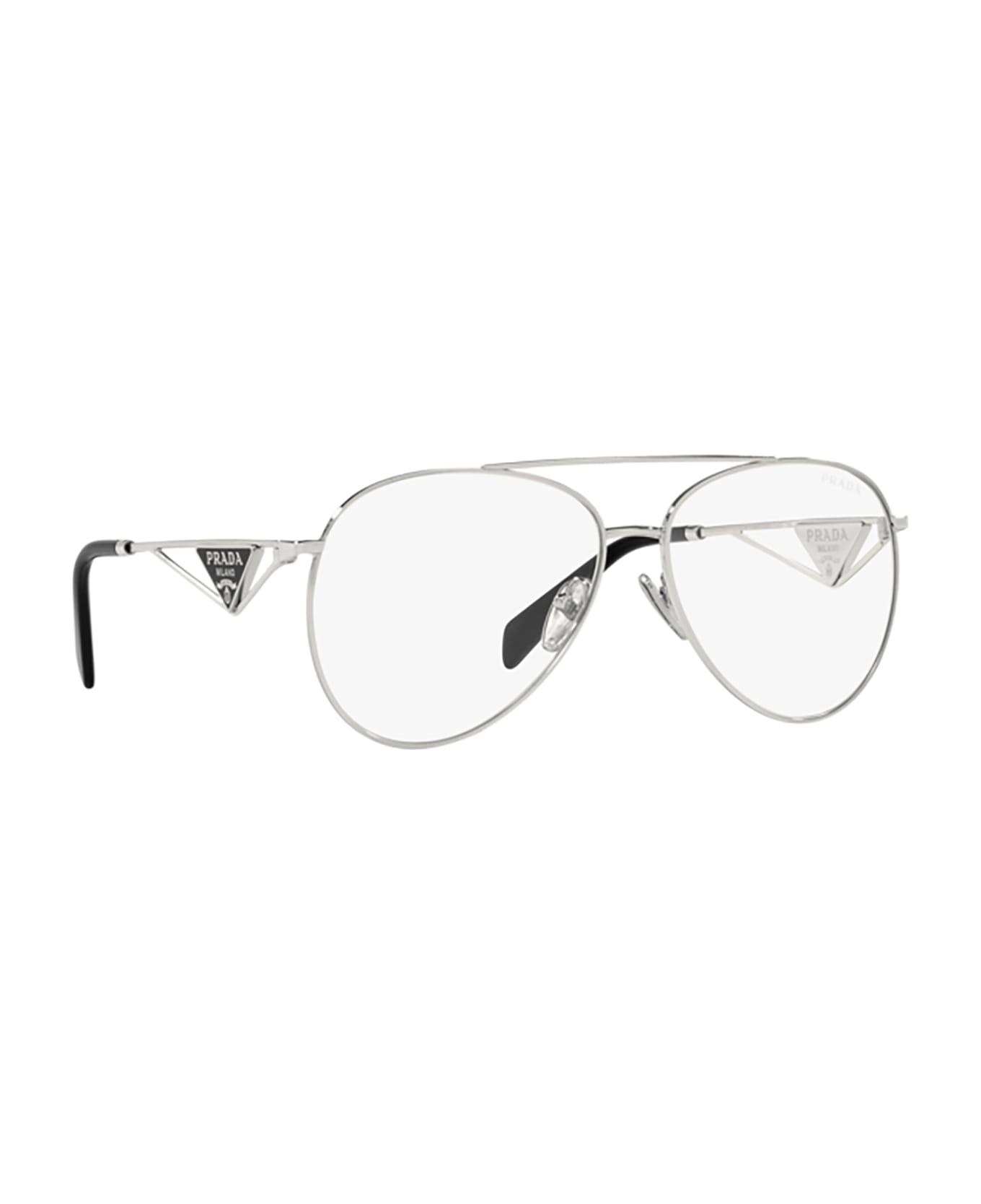 Prada Eyewear Pr 73zs Silver Sunglasses - Silver