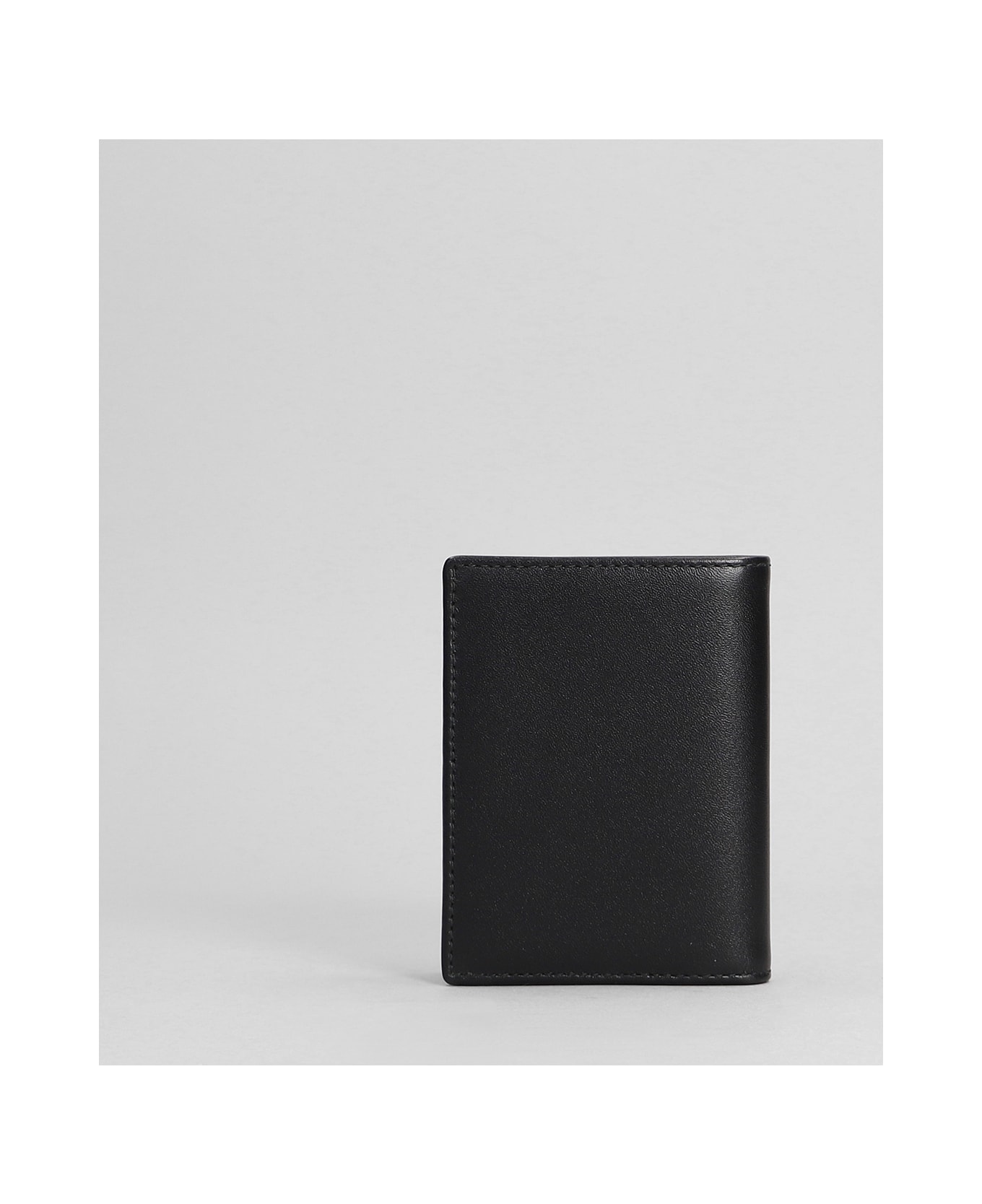 Comme des Garçons Wallet Wallet In Black Leather - black