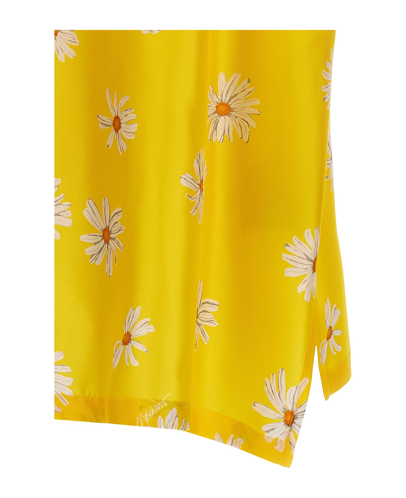 Moschino 'margherite' Print Shirt - Yellow
