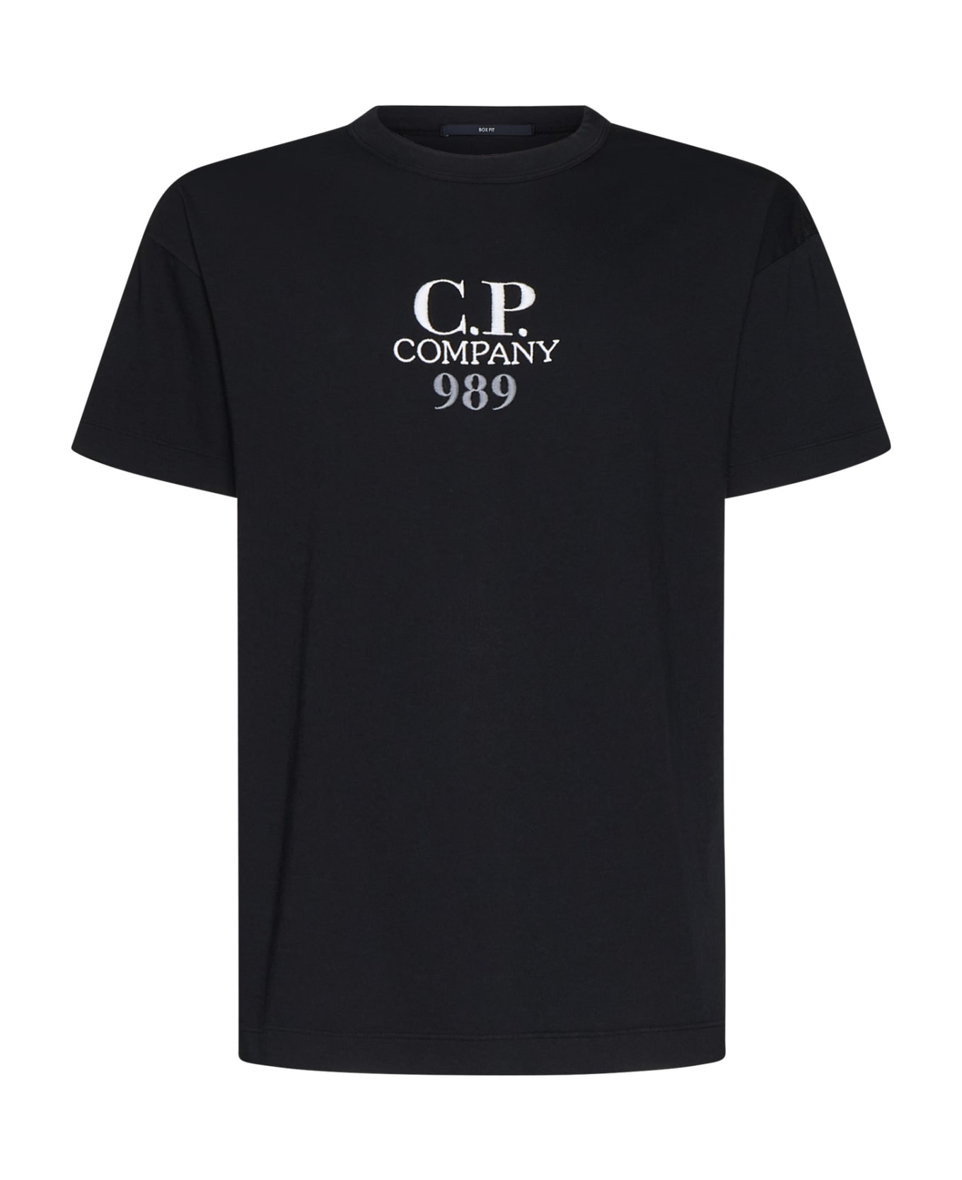 C.P. Company Black Cotton T-shirt - Black シャツ