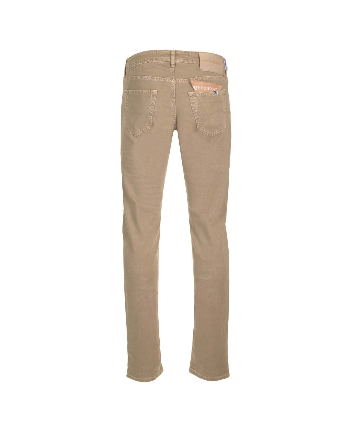 Jacob Cohen Nick Slim Trousers - Beige