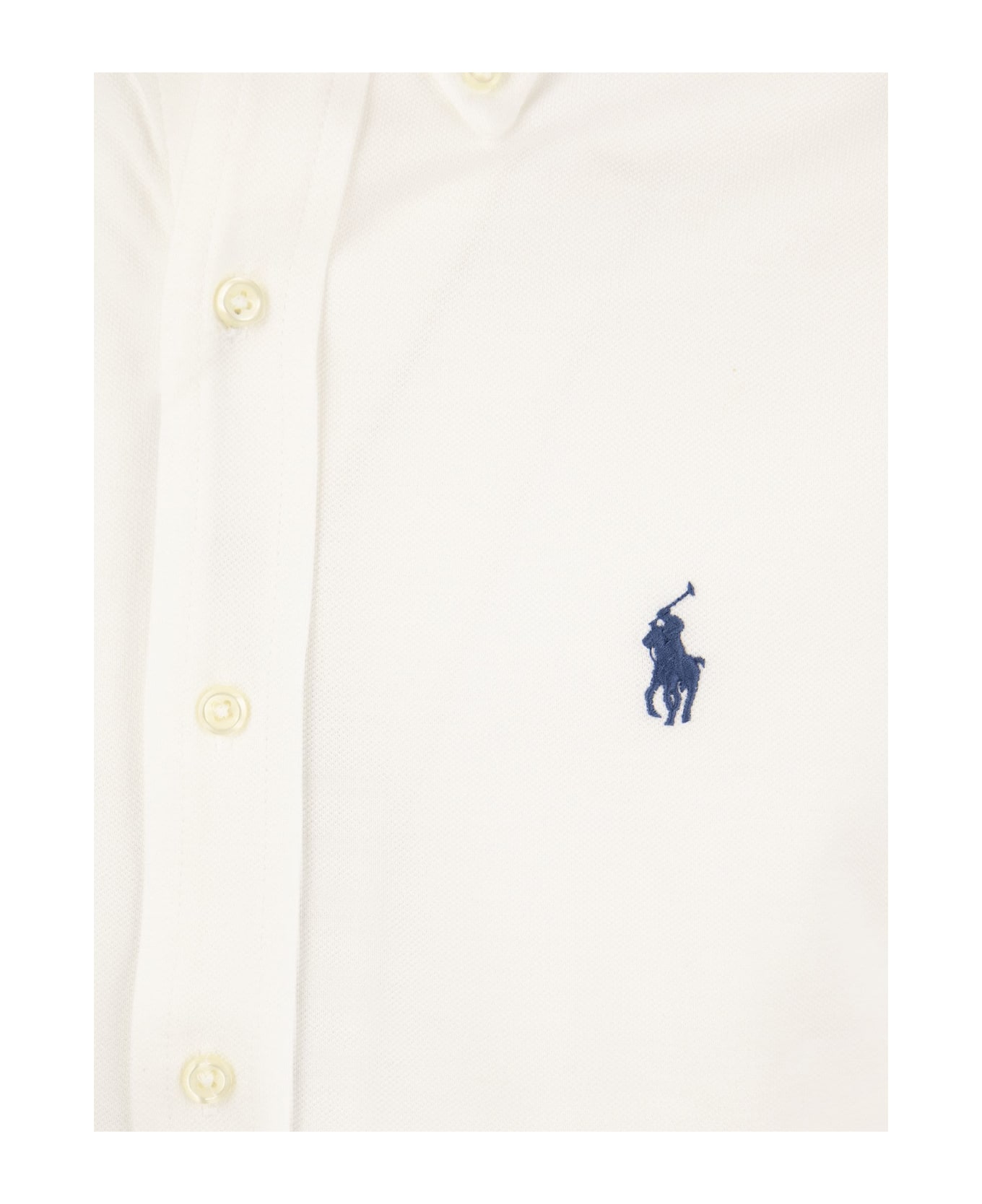 Polo Ralph Lauren Ultralight Pique Shirt - White シャツ