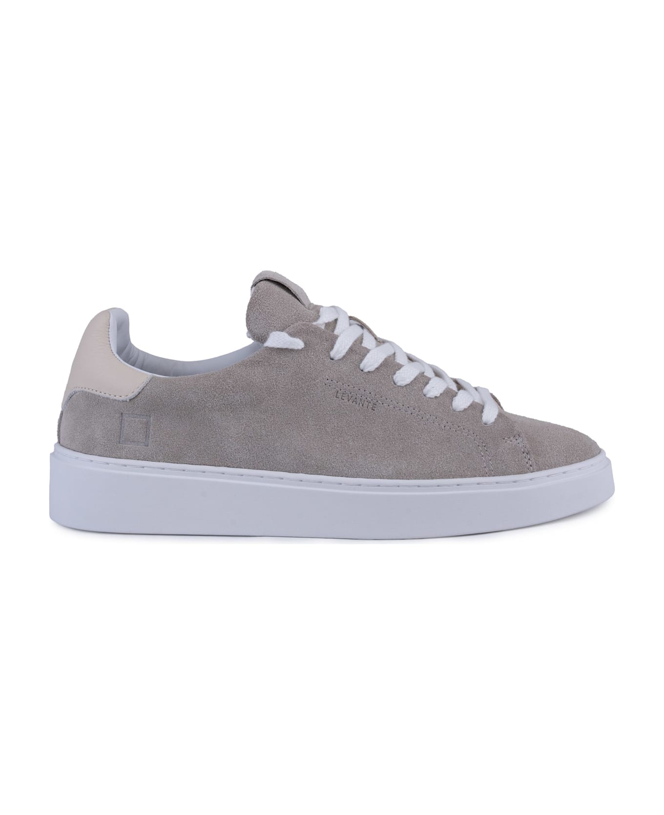 D.A.T.E. Levante Suede Sneakers - White-beige