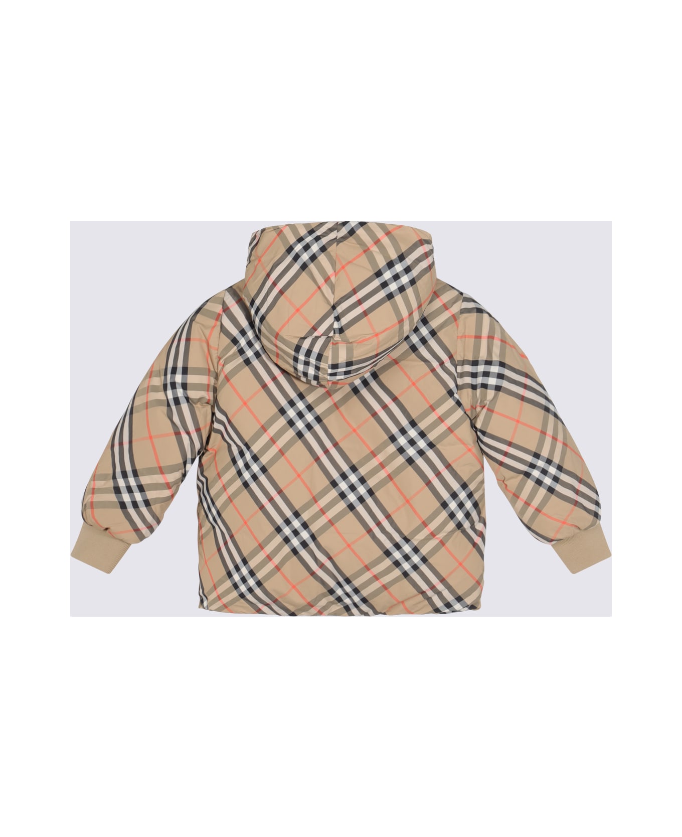 Burberry Beige Down Jacket - SAND IP CHECK