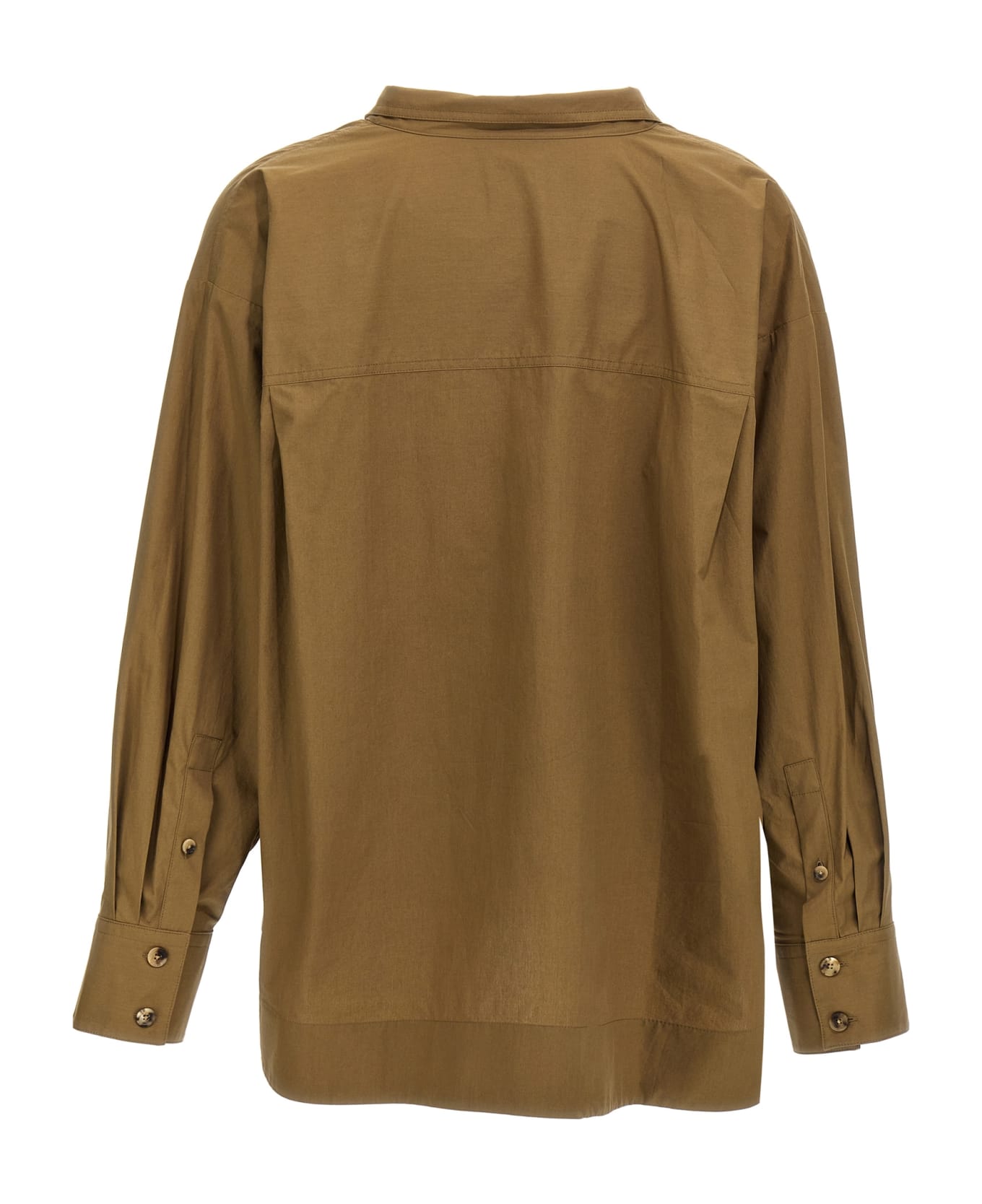 Khaite 'tito' Blouse - Brown