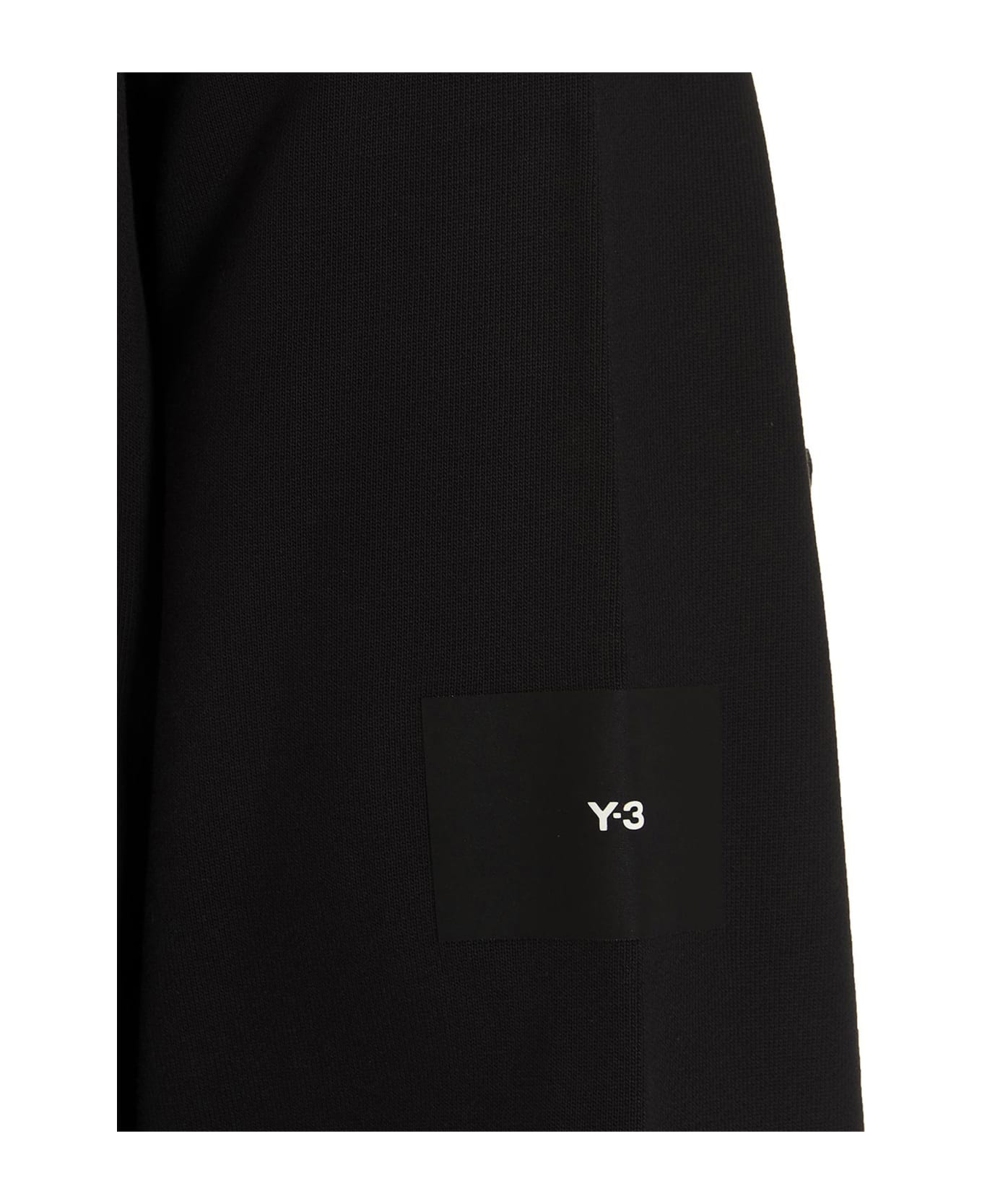 Y-3 Logo Hoodie - Black