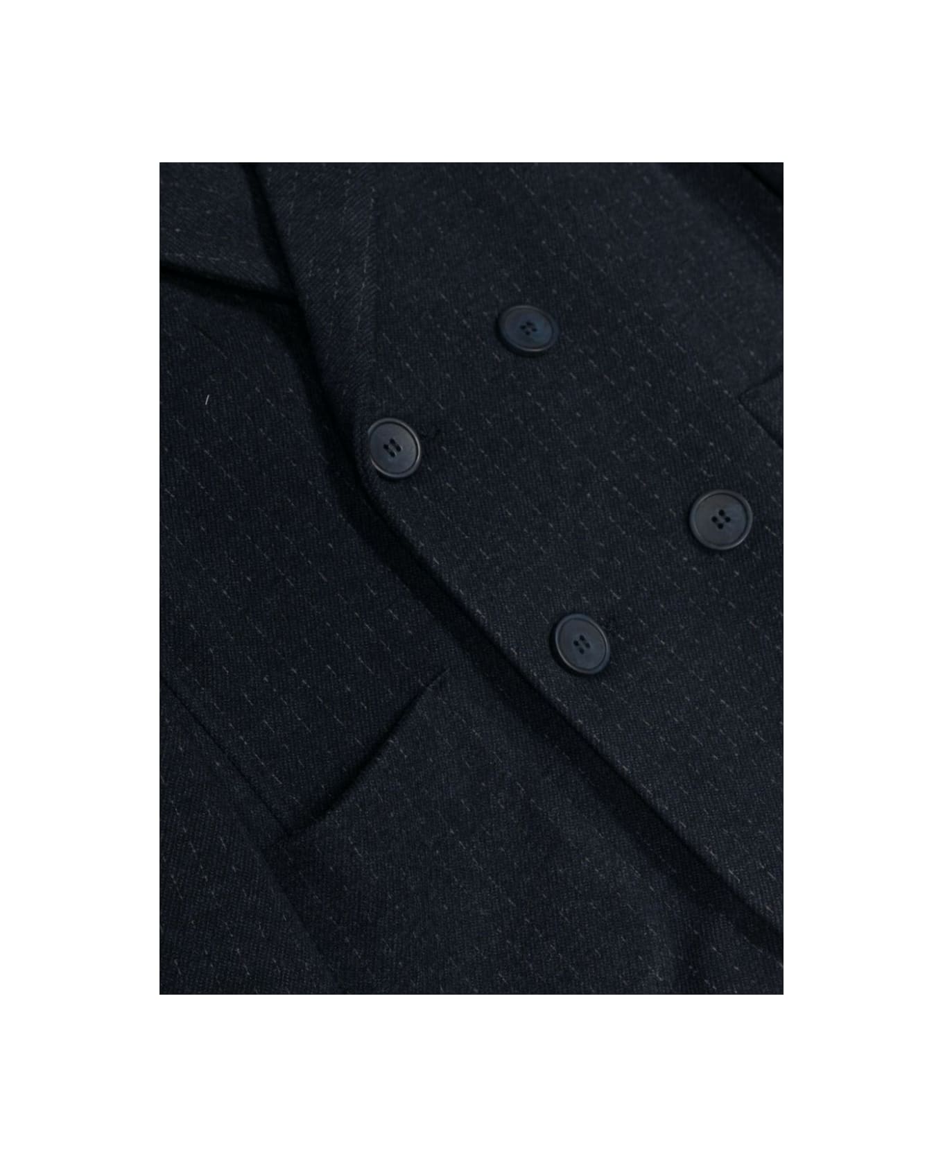 Il Gufo Sweatshirt Blazer - BLUE コート＆ジャケット