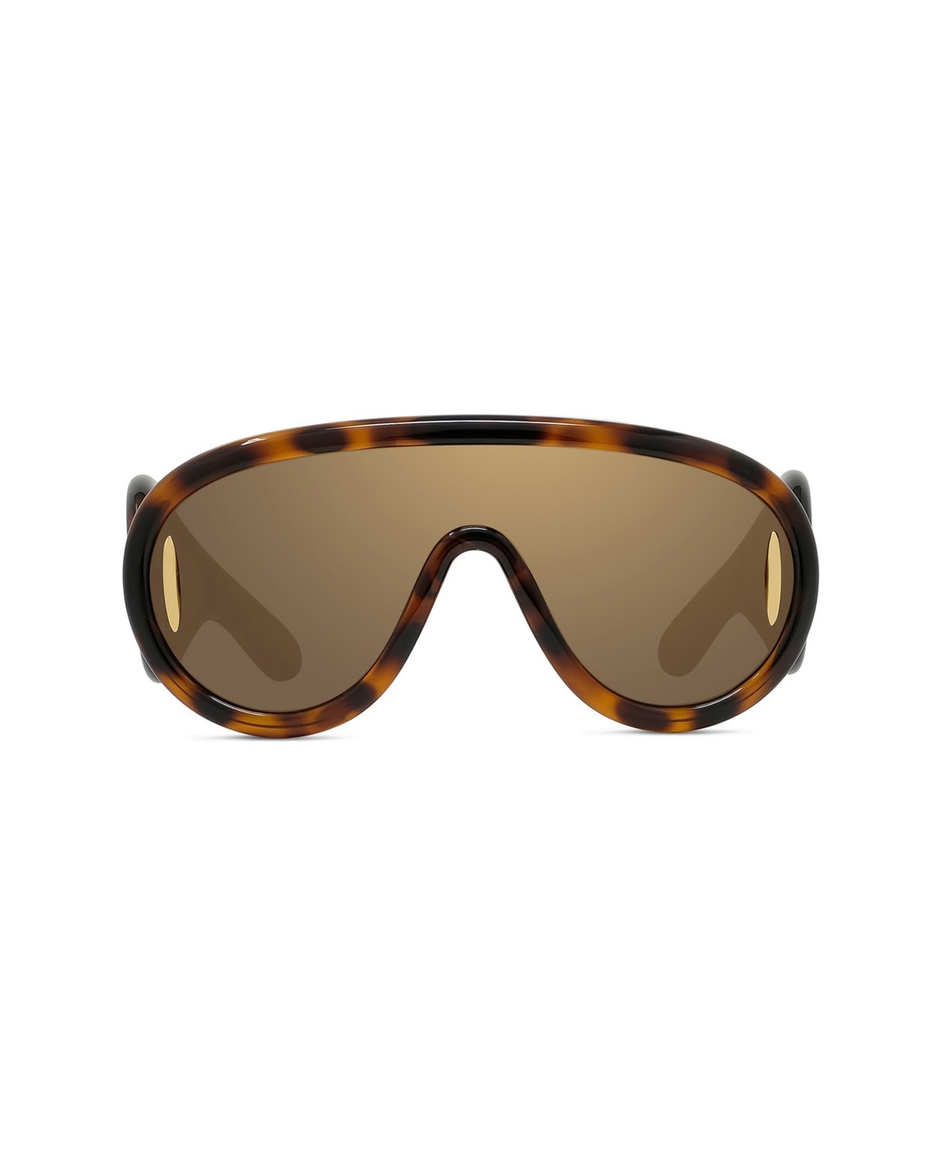 Loewe Lw40108i Anagram 52g Havana Sunglasses - Marrone