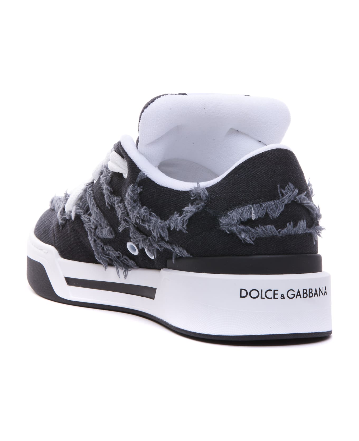 Dolce & Gabbana New Roma Sneakers - Black スニーカー