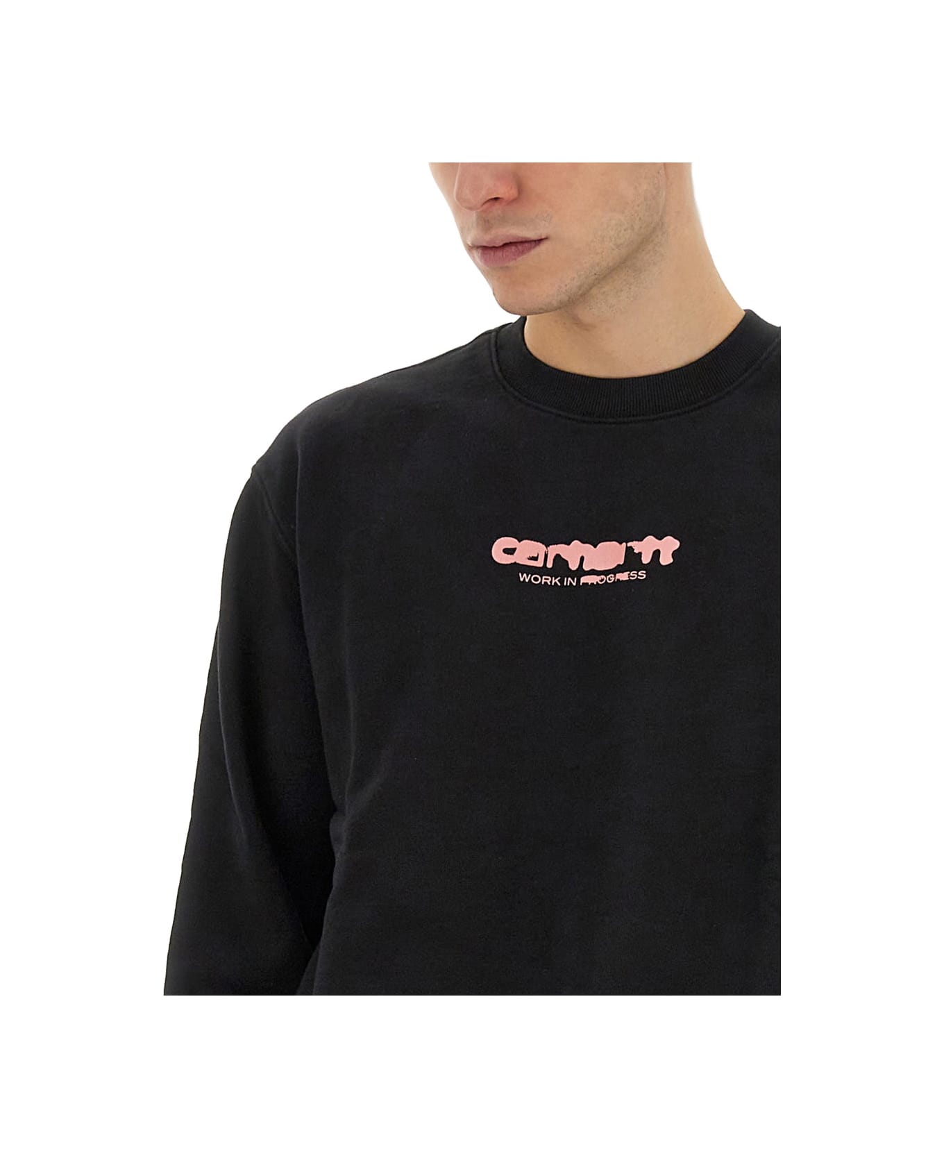 Carhartt WIP 'ink Bleed' Sweatshirt - Black