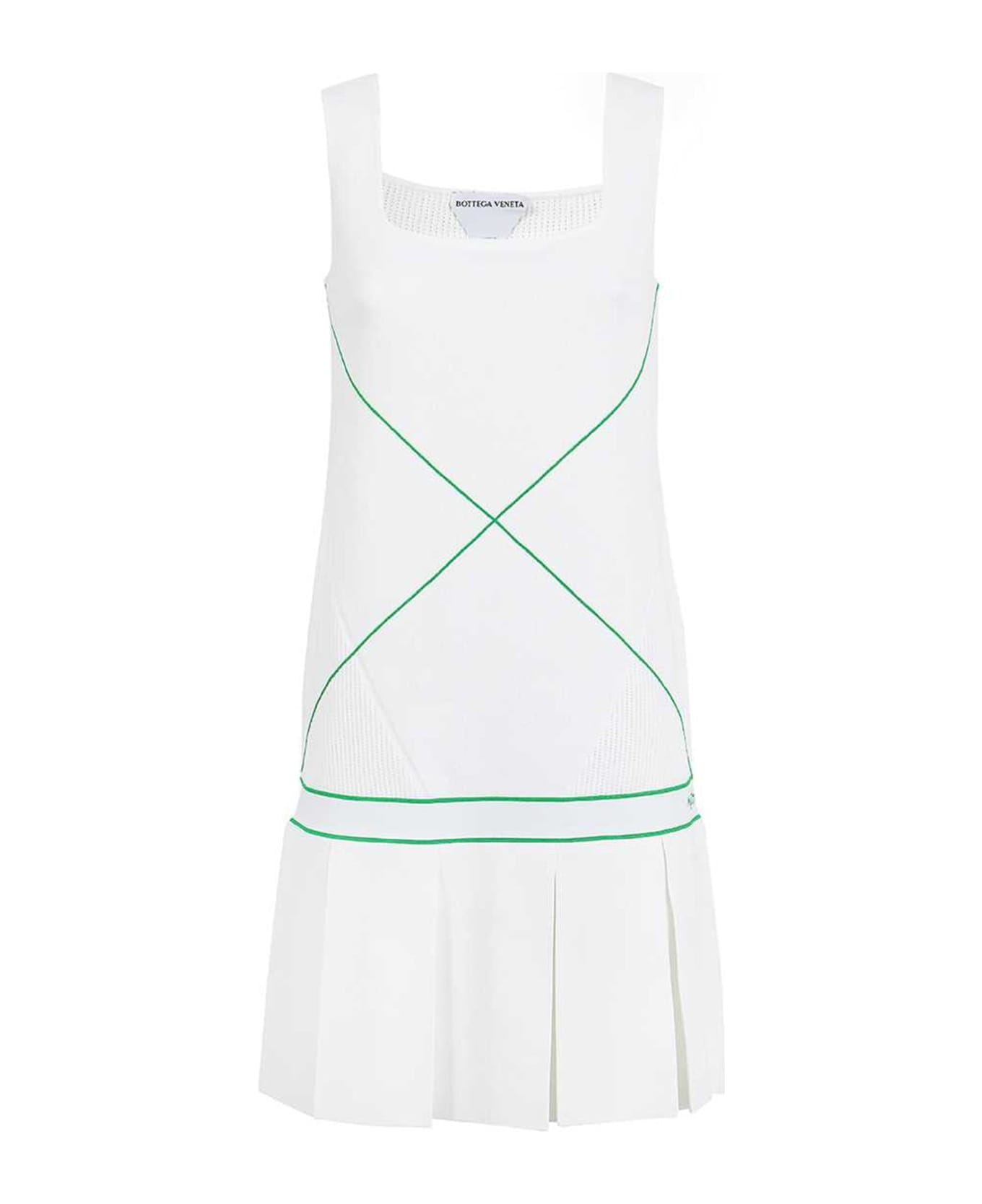 Bottega Veneta Mini Dress - White ワンピース＆ドレス