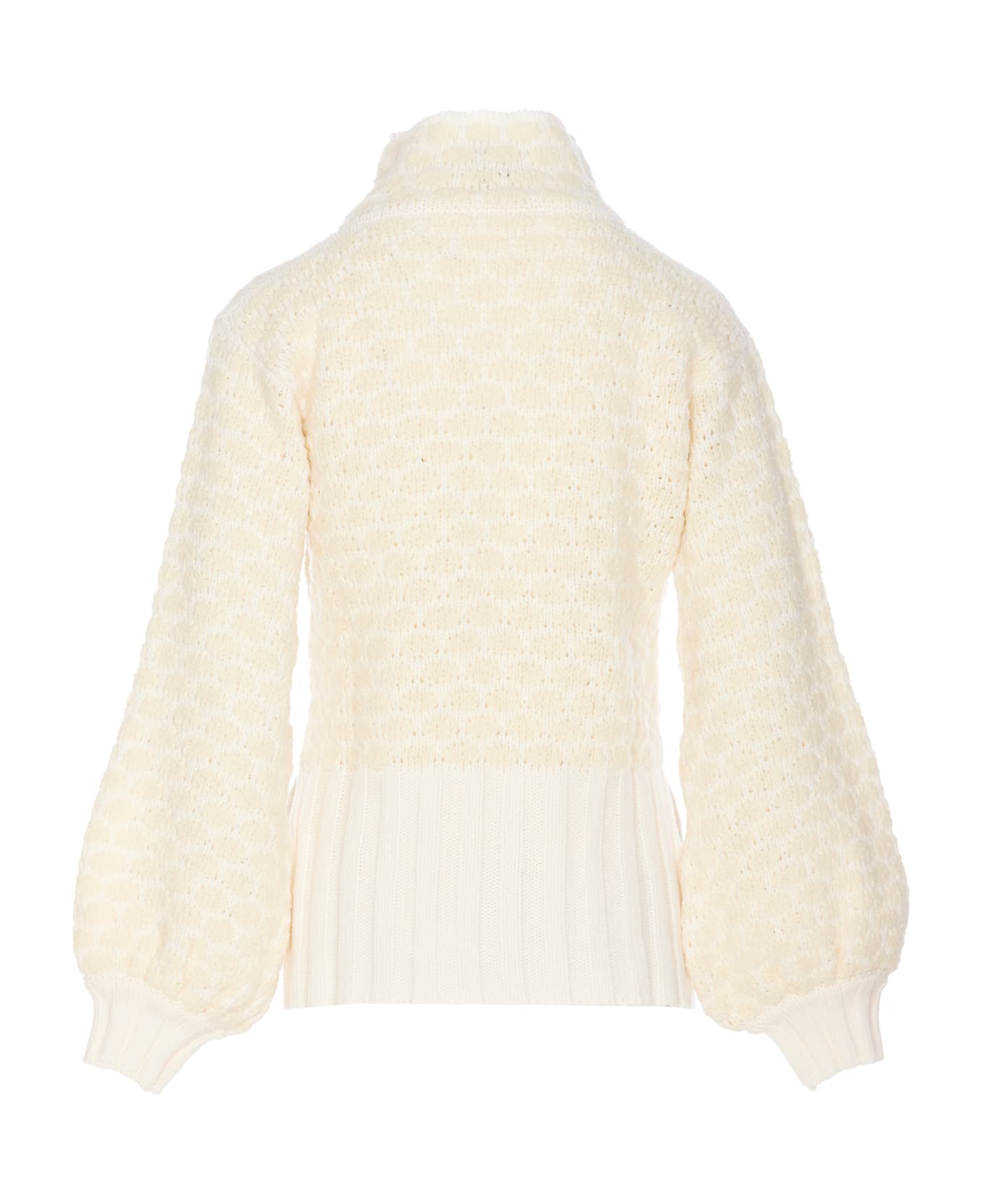 Jet Set Katy Sweater - White