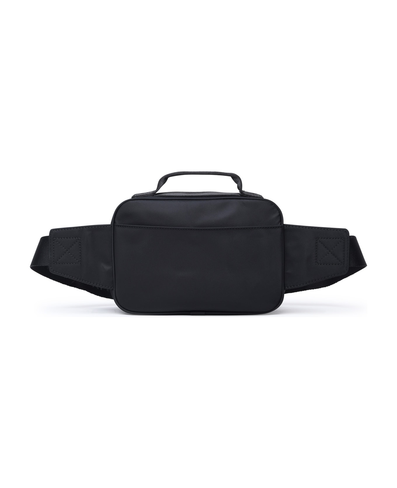 Maison Kitsuné Black Polyamide Belt Bag - Black バッグ