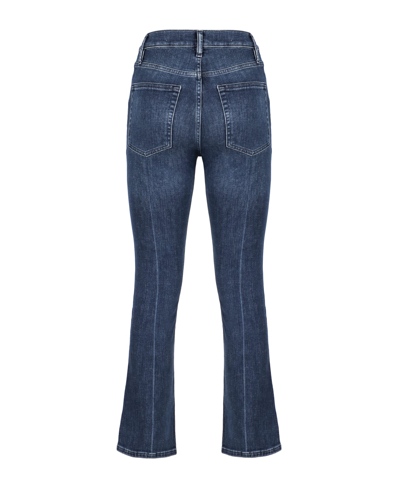 Frame Le High Straight Jeans - Denim