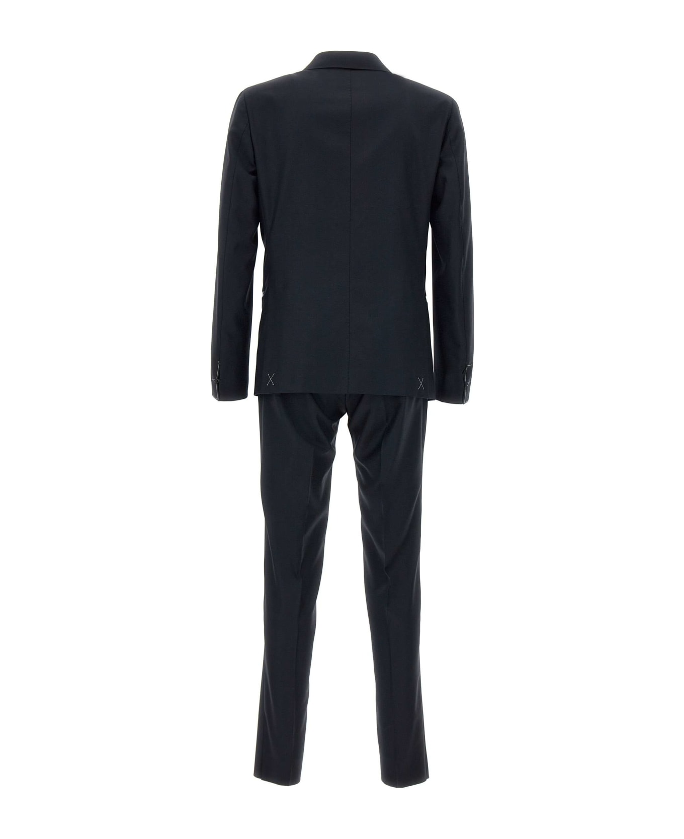 Eleventy Wool Suit - BLUE