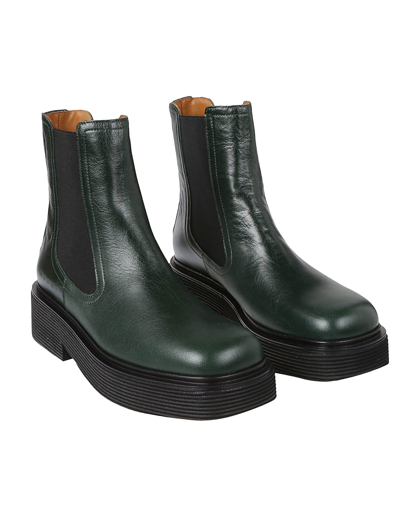 Marni Chelsea Boots - Forest Night