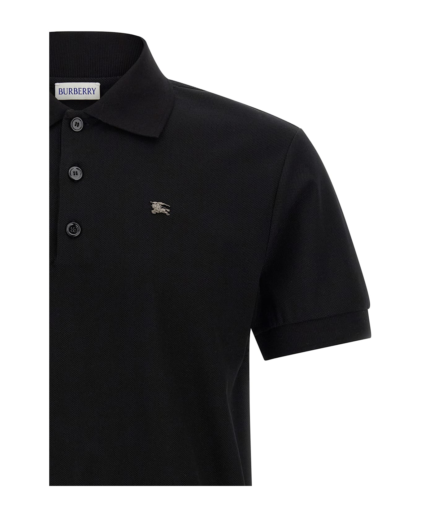 Burberry 
stan
 Polo Shirt - Black  