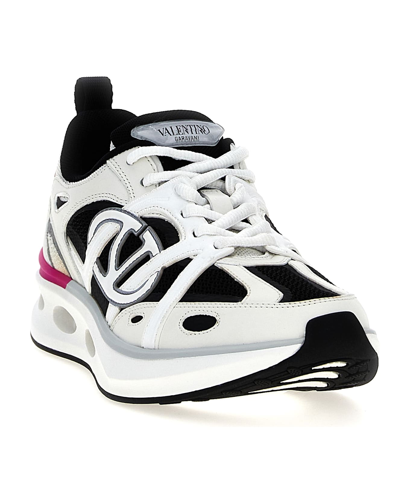 Valentino Garavani 'vlogo Easyjog' Sneakers - White/Black