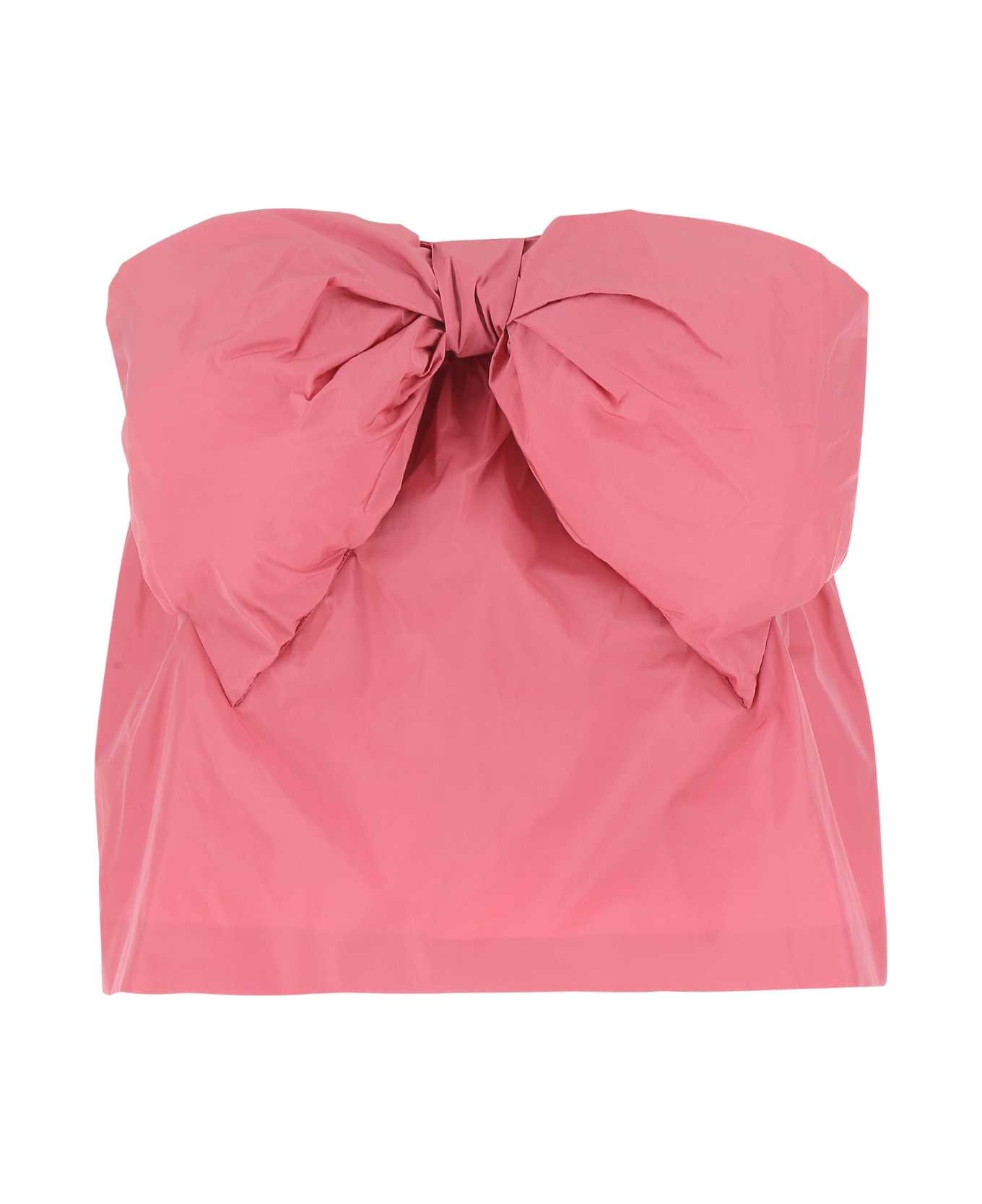 RED Valentino Dark Pink Taffeta Pant-skirt - P77