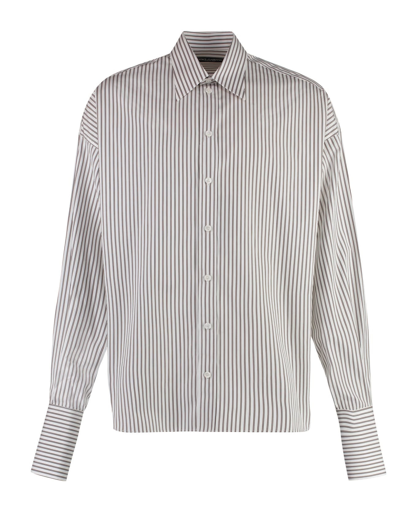 Dolce & Gabbana Striped Cotton Shirt - Rigato